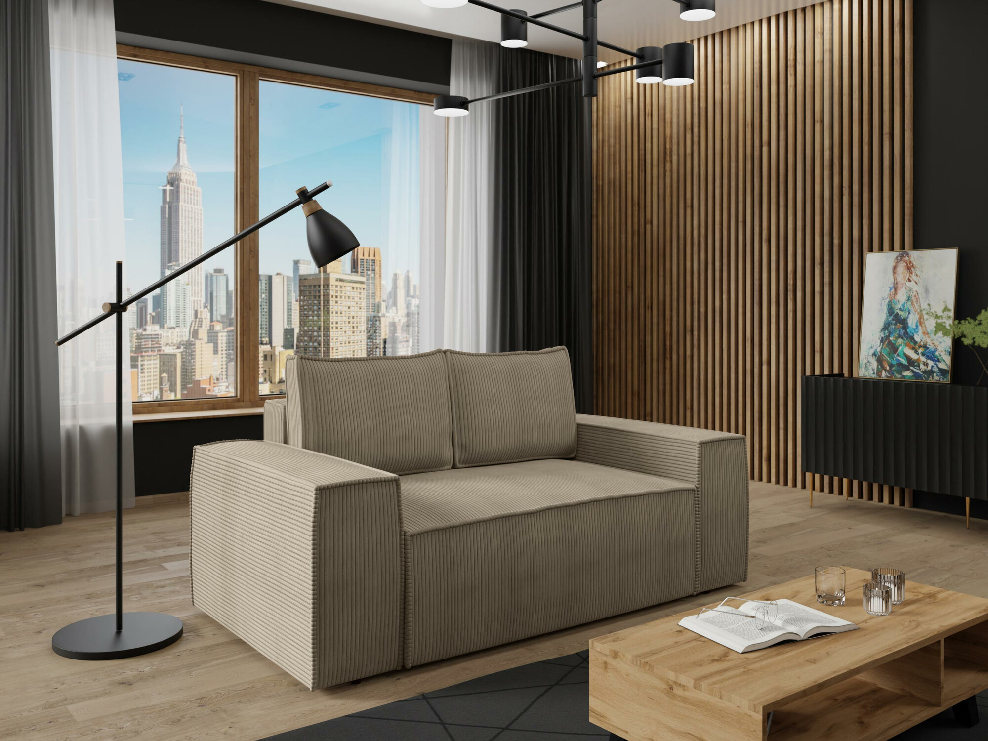 Sofa na razvlačenje Clovis 107 (Poso 02)