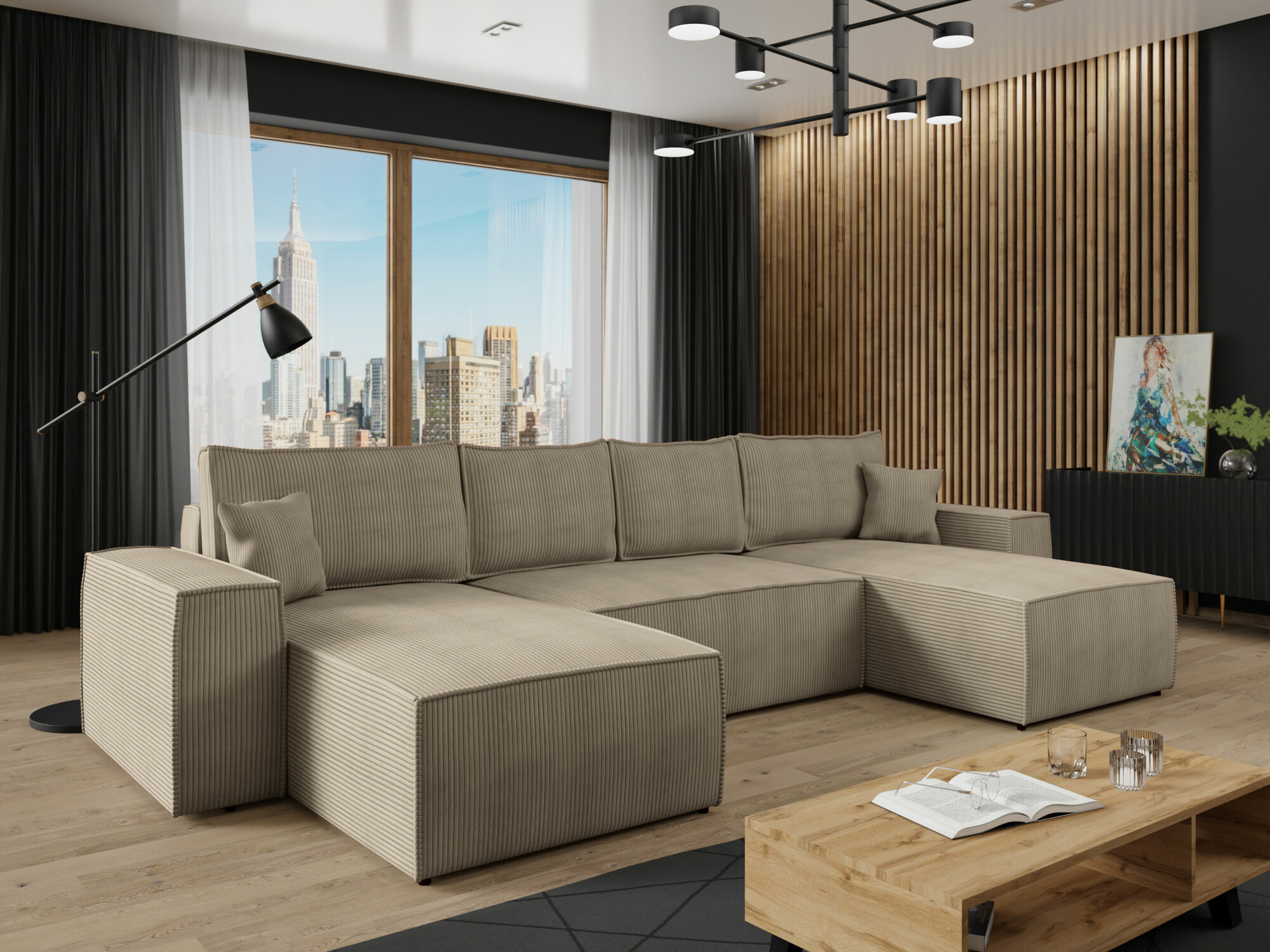 Ugaona sofa Clovis 109 (Poso 02)