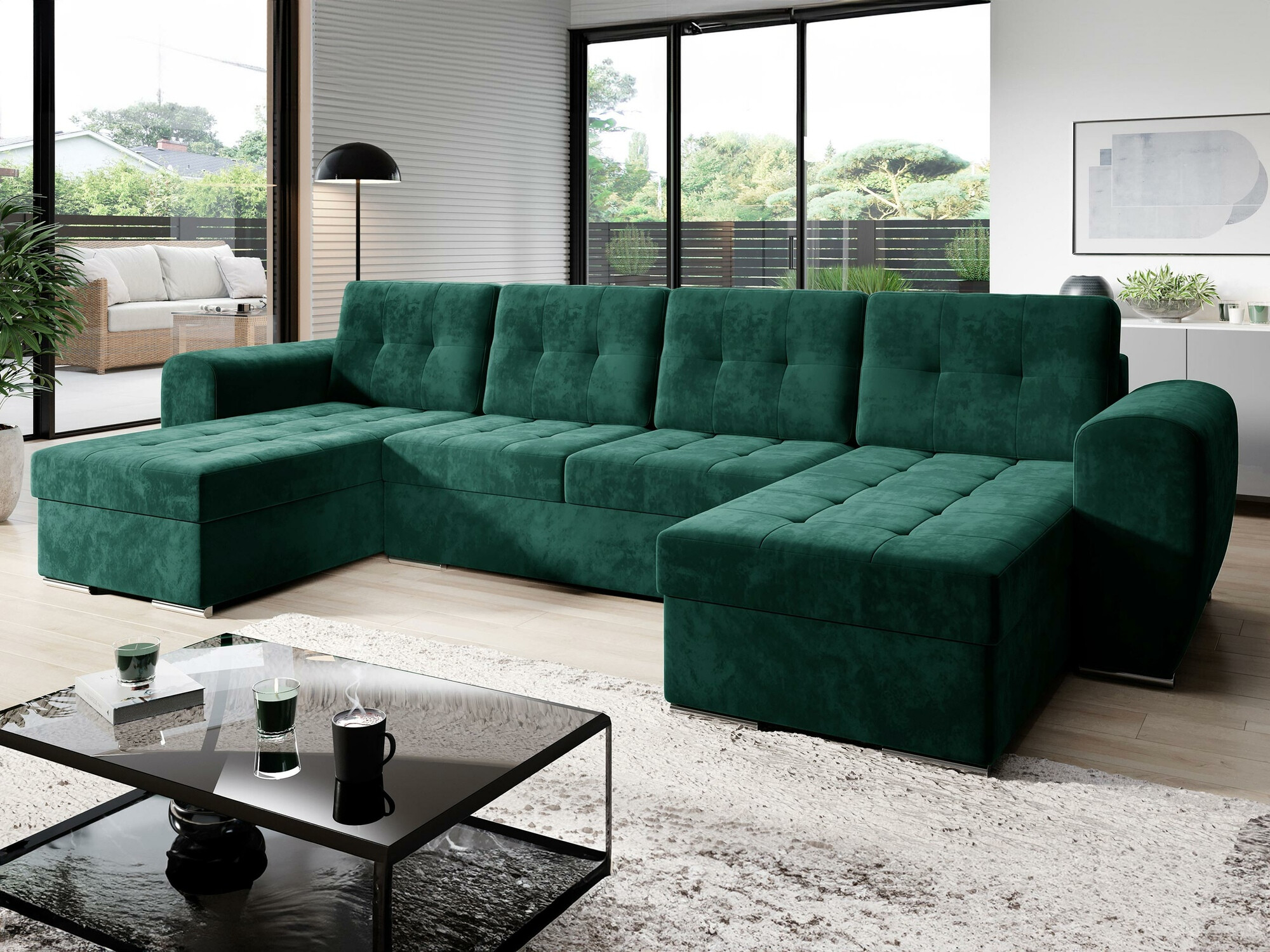 Ugaona sofa Arvada 117 (Monolith 37)