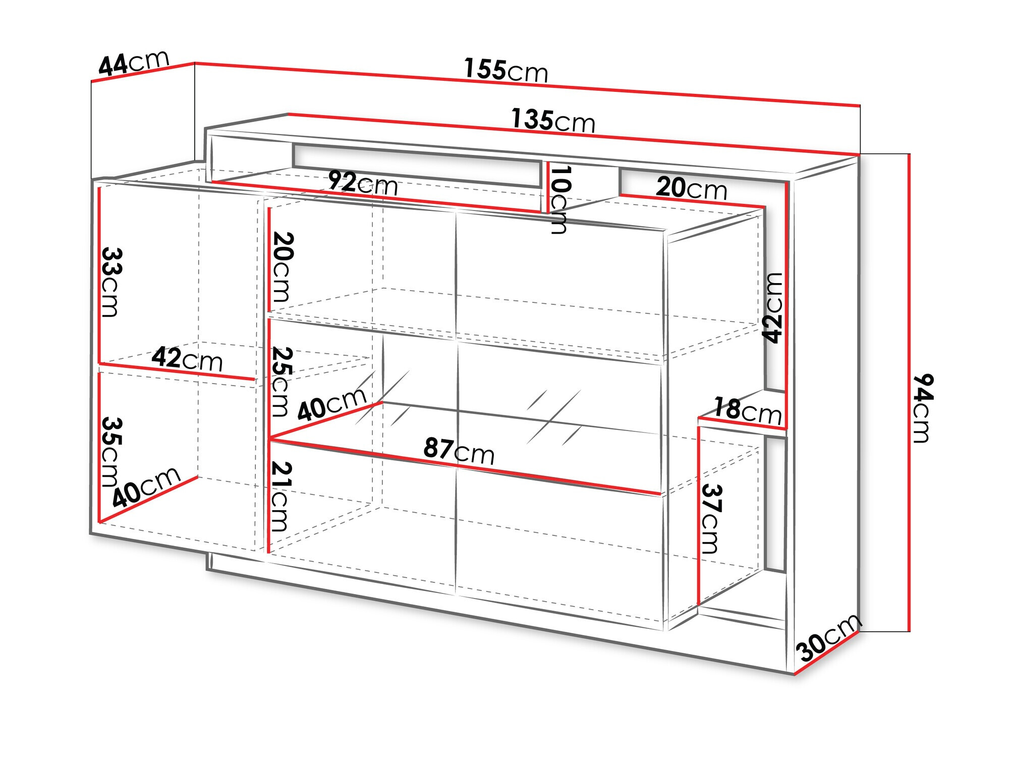 Ormarić Fivfivi 102
