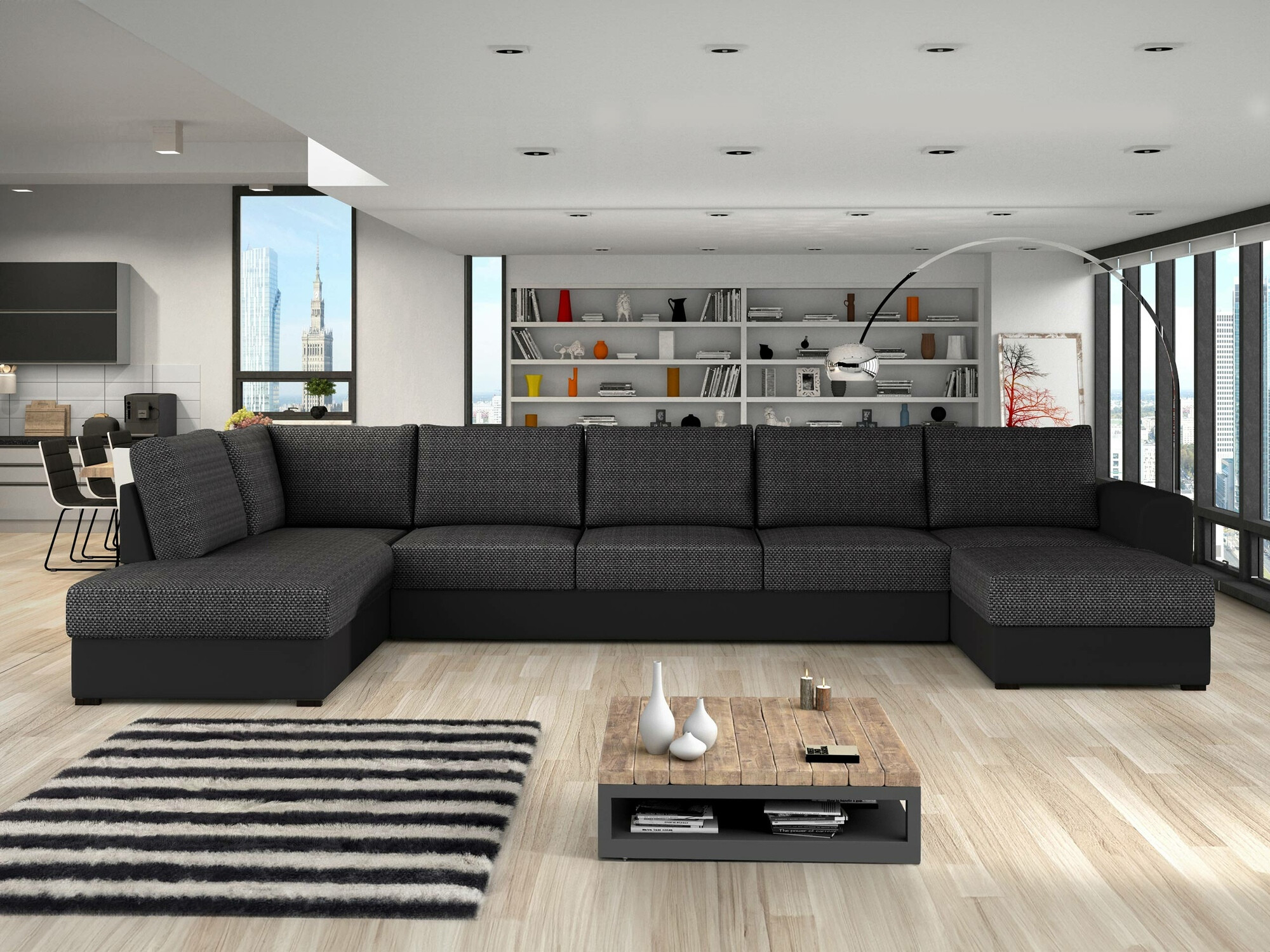 Ugaona sofa Comfivo 191 (Soft 011 + Majorka 03)
