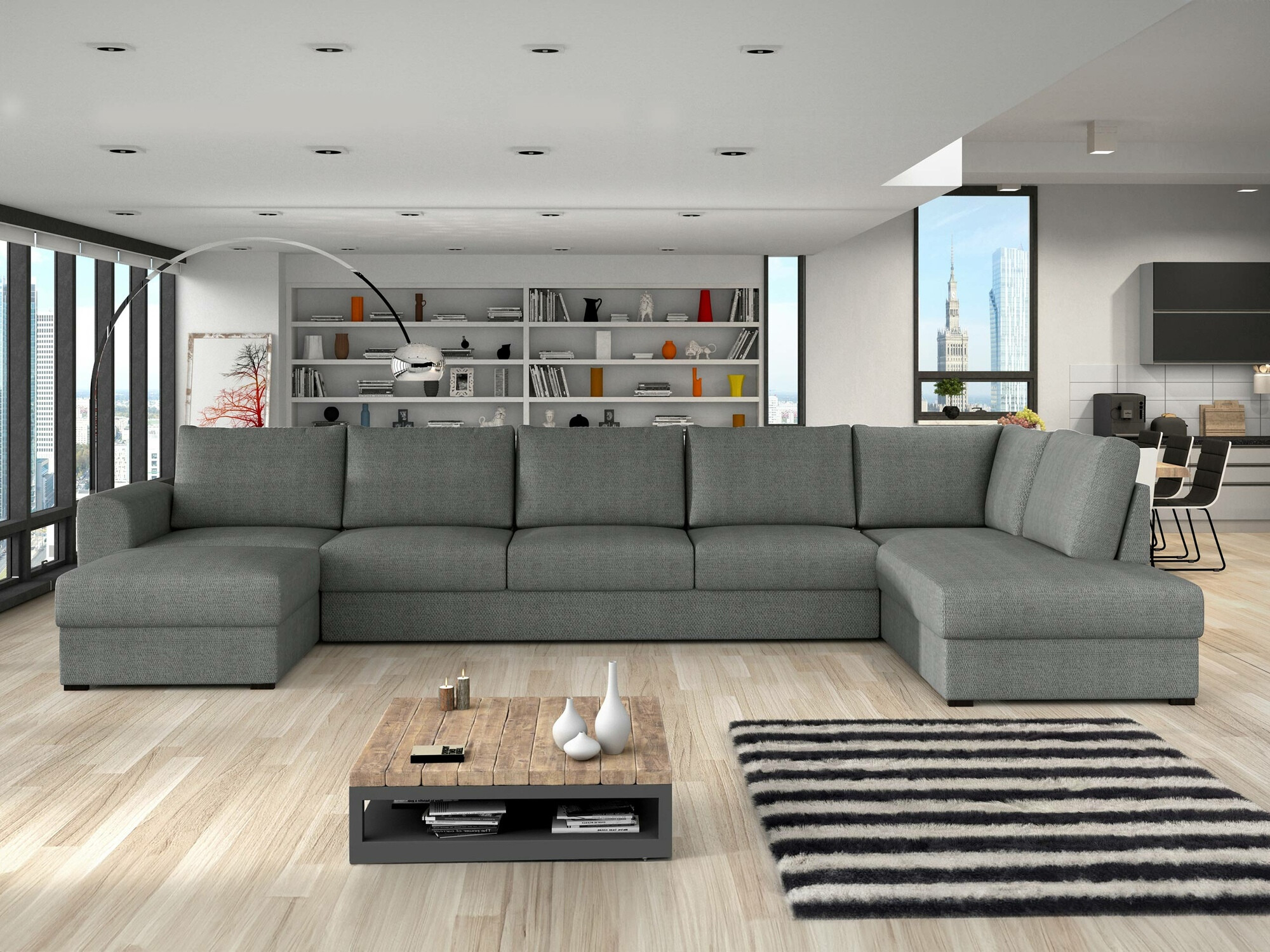 Ugaona sofa Comfivo 191 (Twist 21)