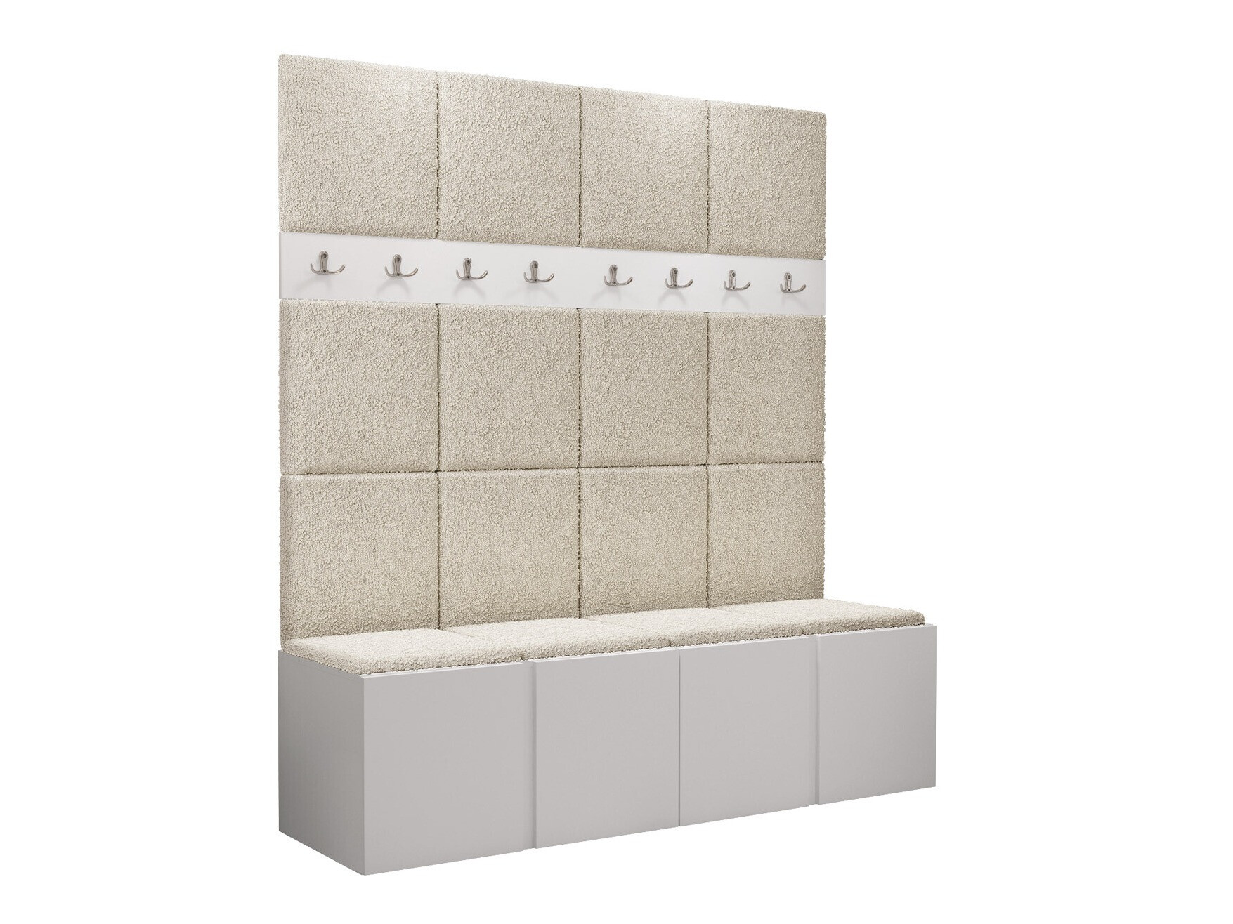 Set za hodnik Hartford 268 (Belo)