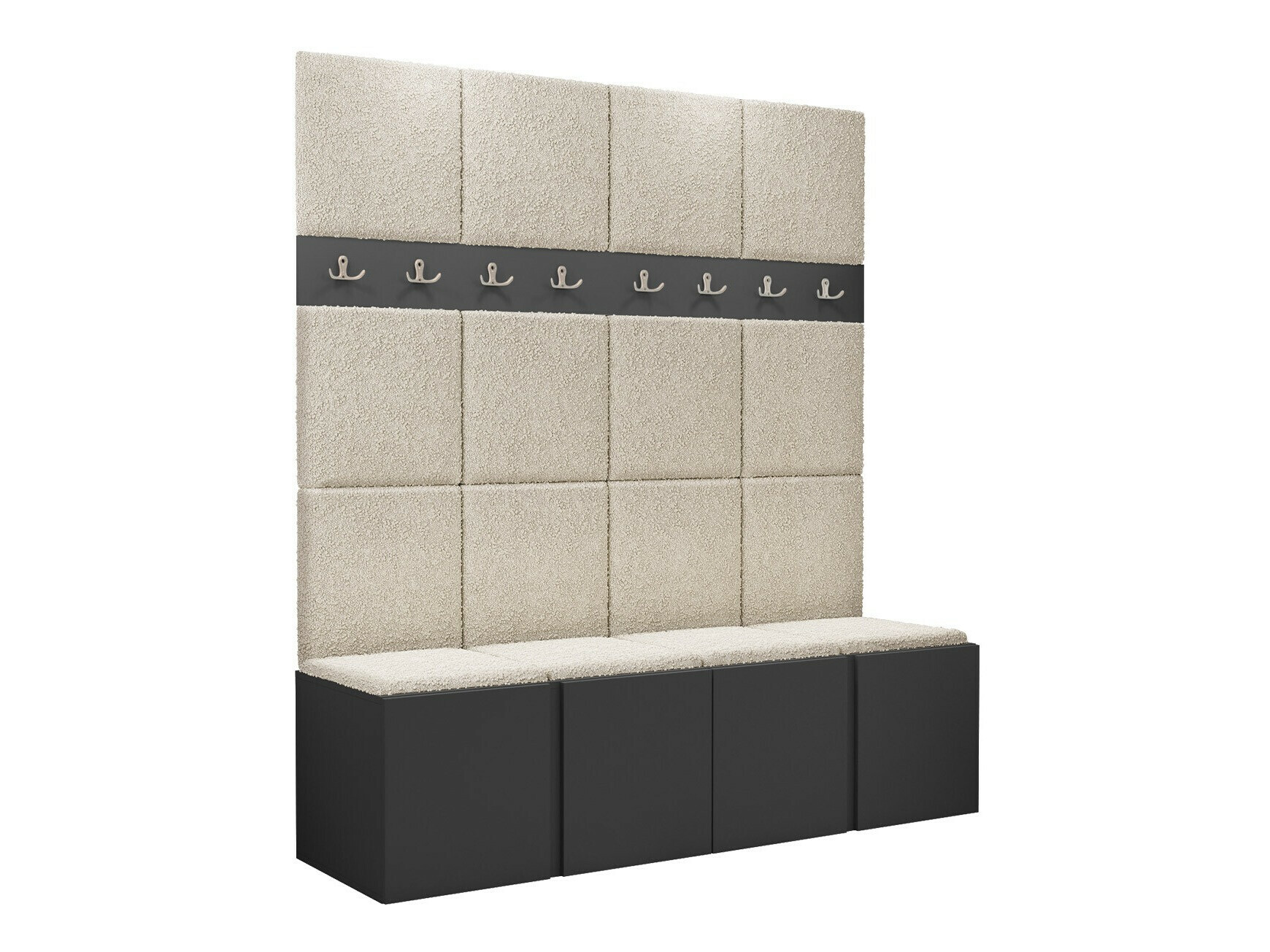 Set za hodnik Hartford 268 (Graphite)