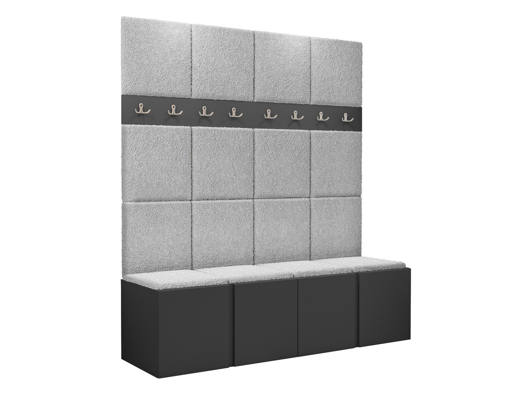 Set za hodnik Hartford 268 (Graphite)