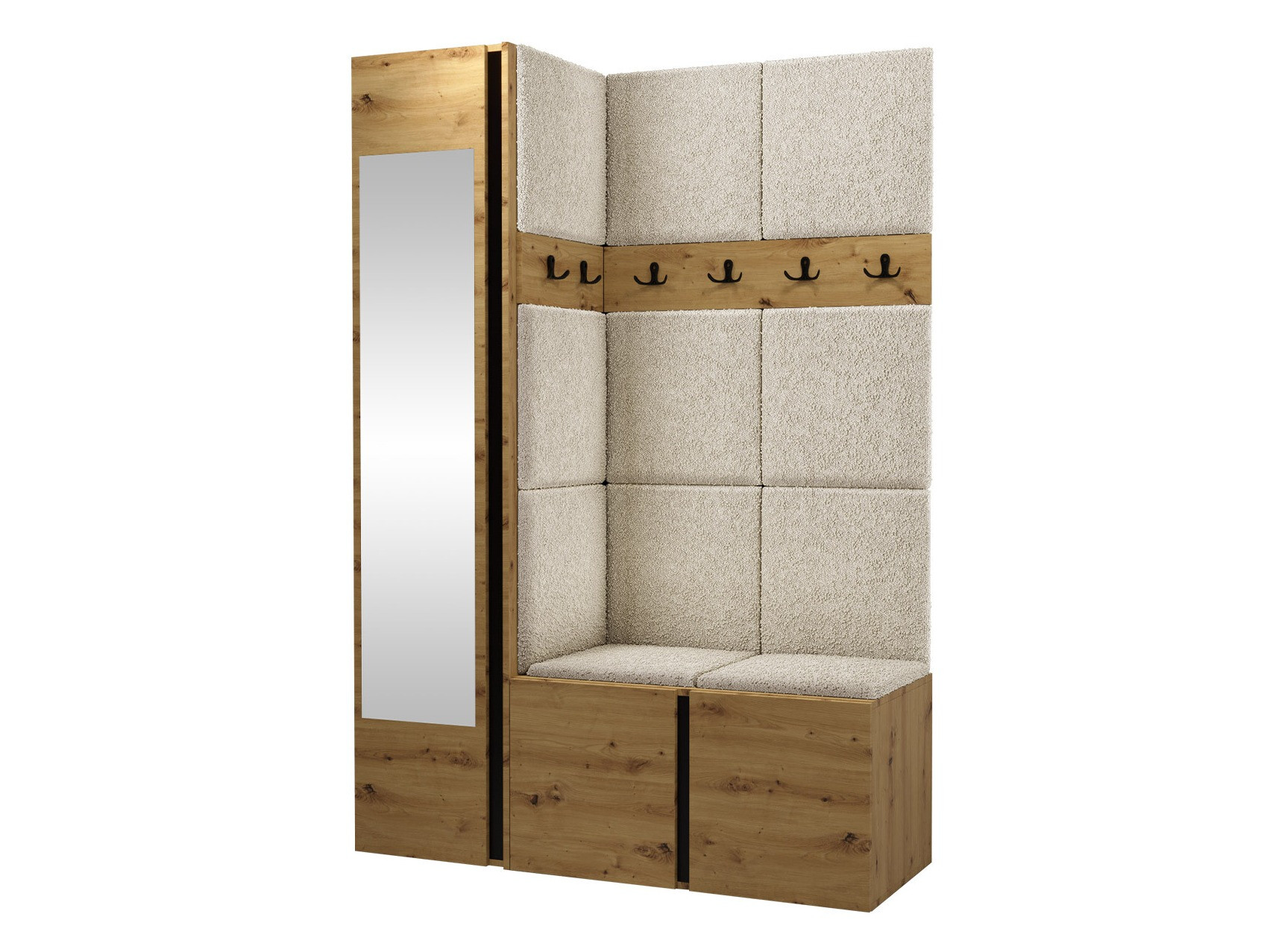 Set za hodnik Hartford 277 (Artisan hrast)