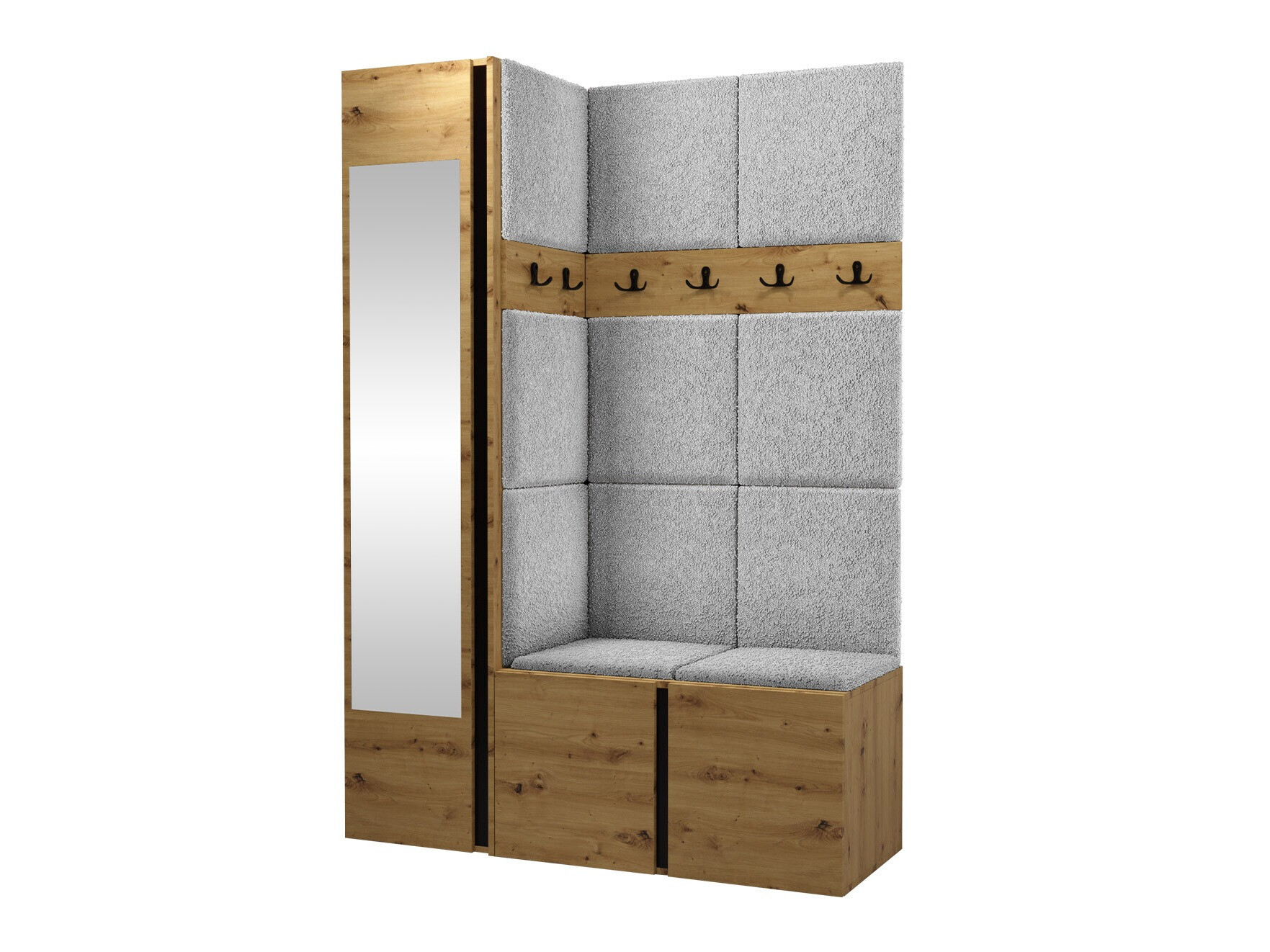 Set za hodnik Hartford 277 (Artisan hrast)