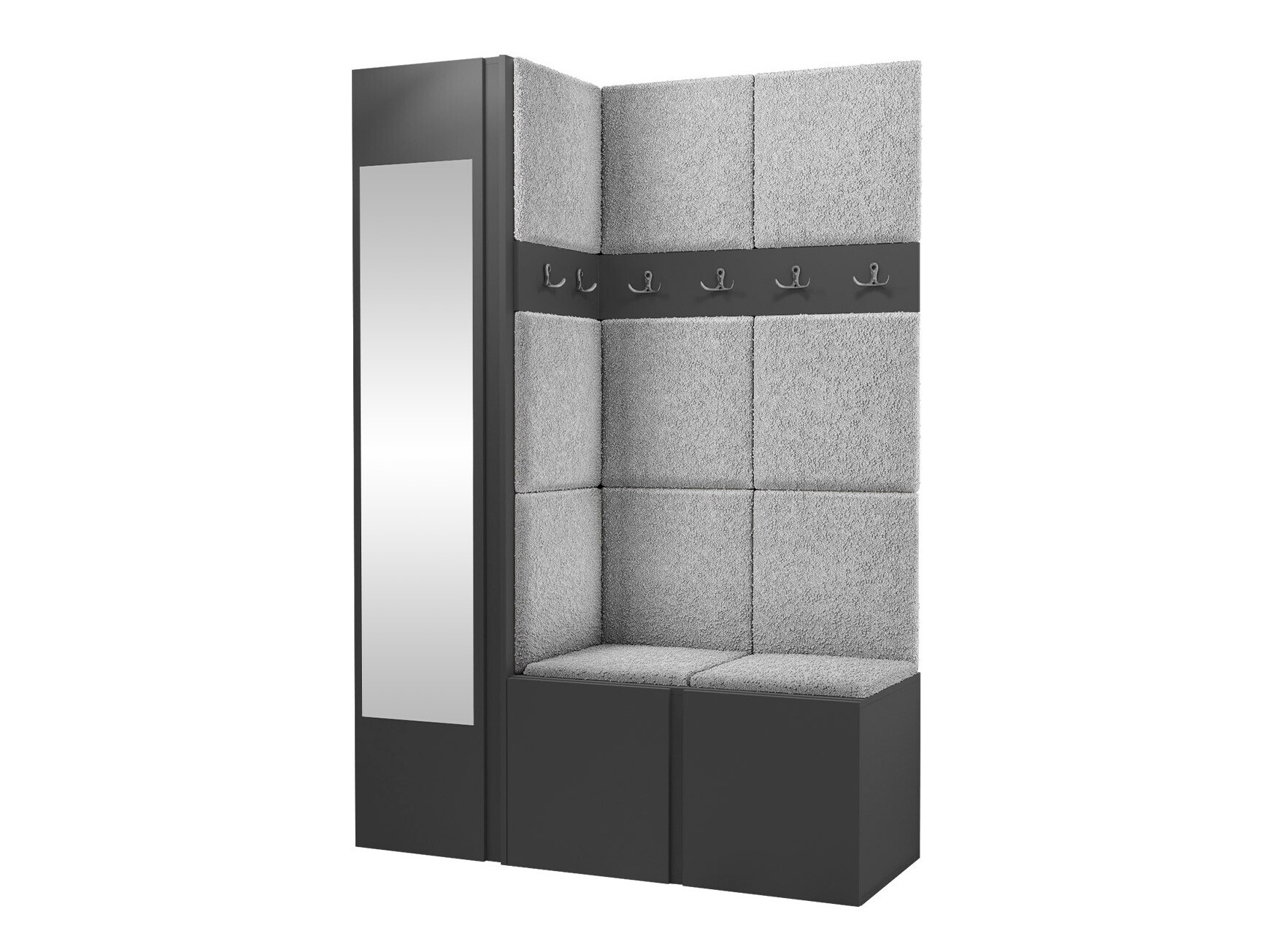 Set za hodnik Hartford 277 (Graphite)