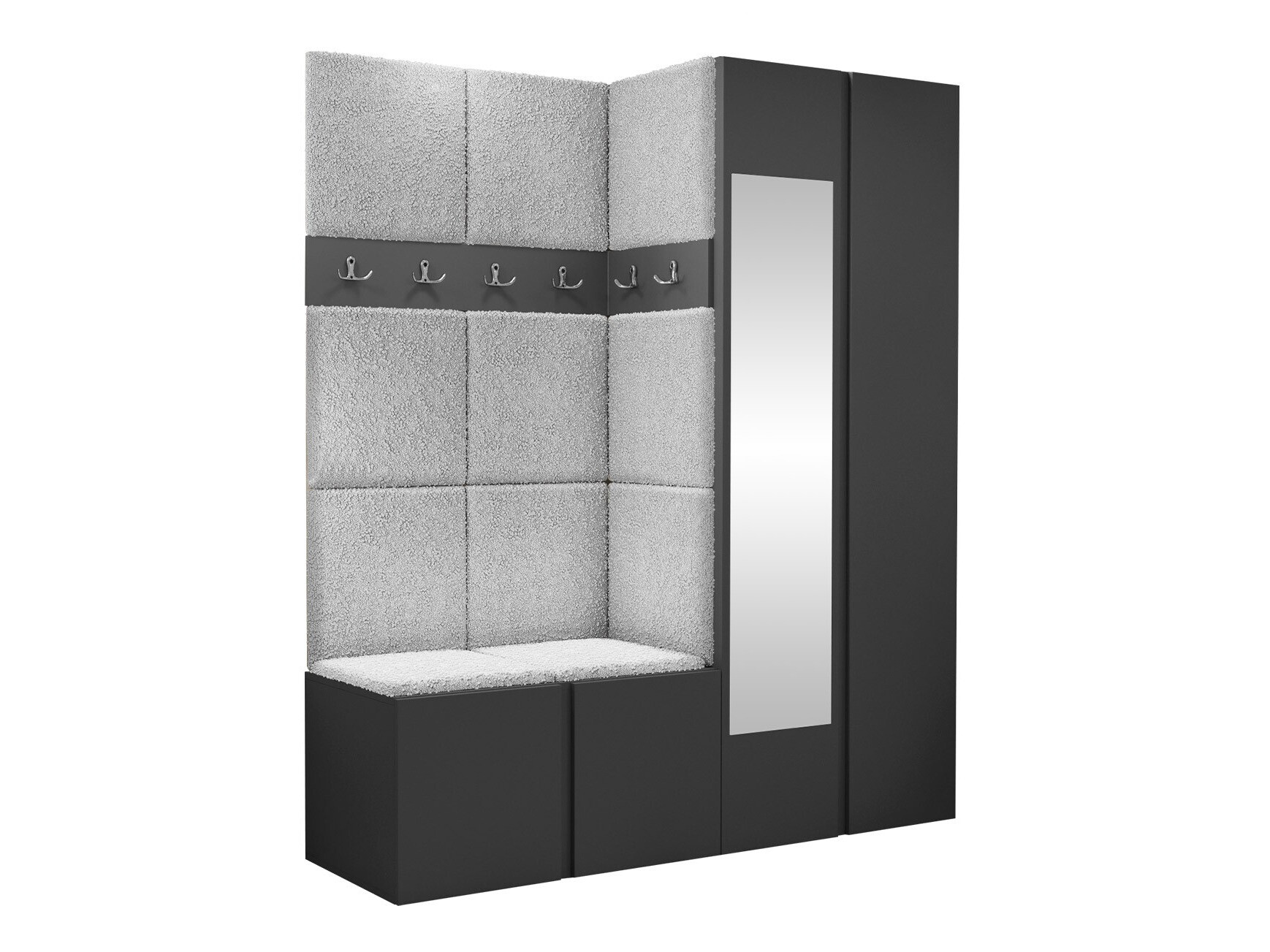 Set za hodnik Hartford 278 (Graphite)