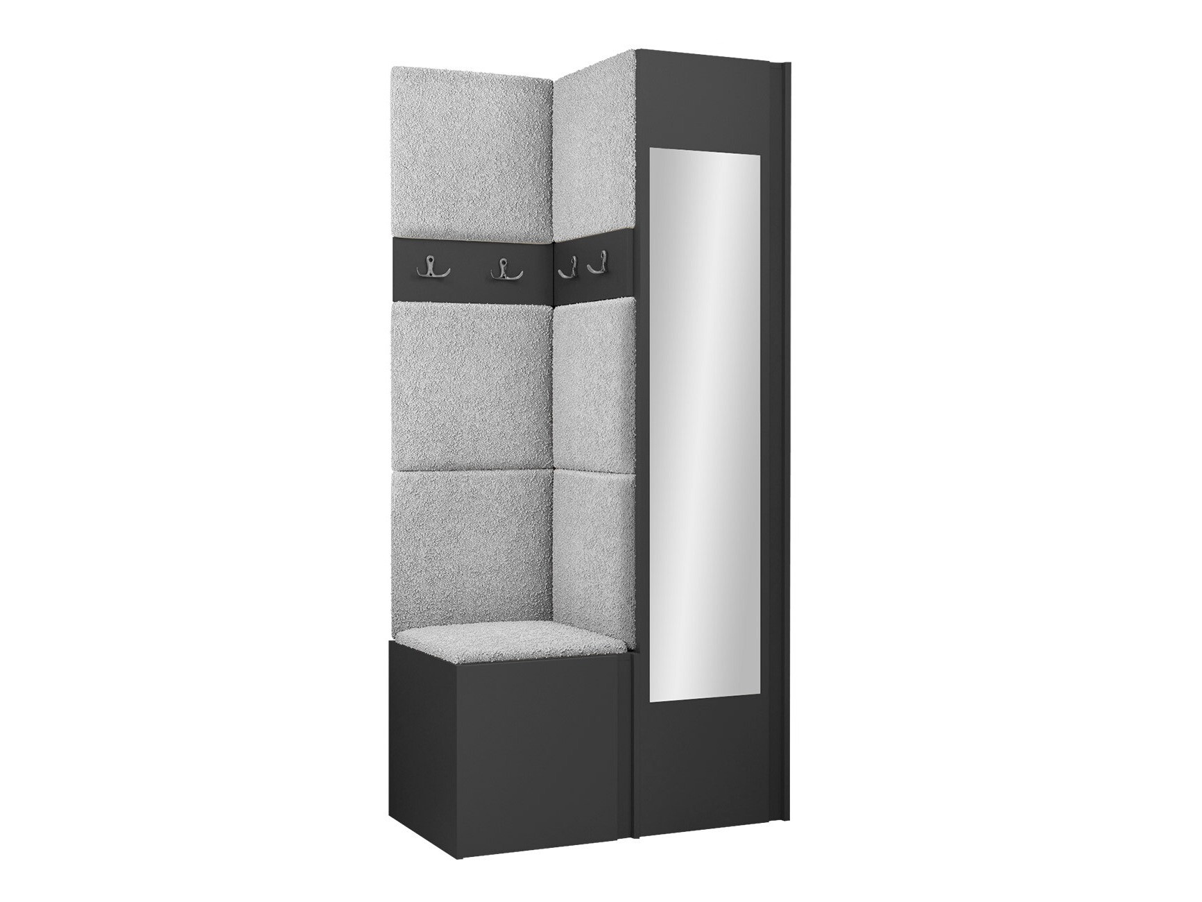 Set za hodnik Hartford 354 (Graphite)