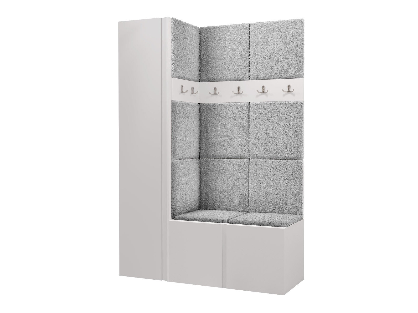 Set za hodnik Hartford 471 (Belo)