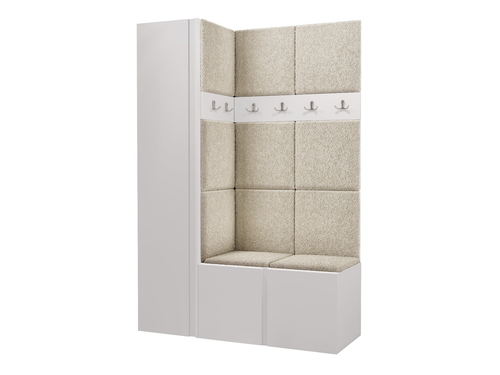 Set za hodnik Pinis IX (Belo)