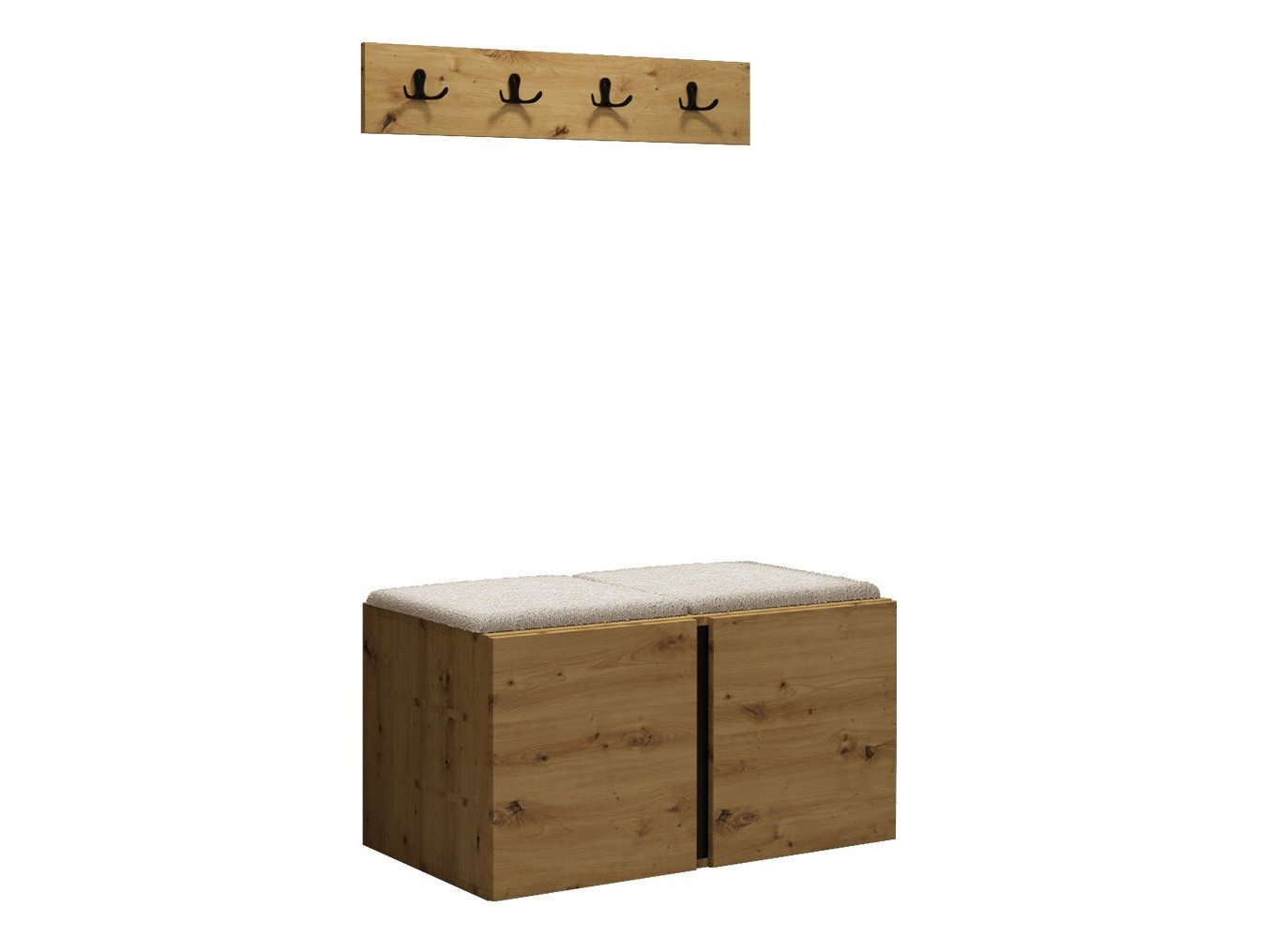 Set za hodnik Pinis VI (Artisan hrast)