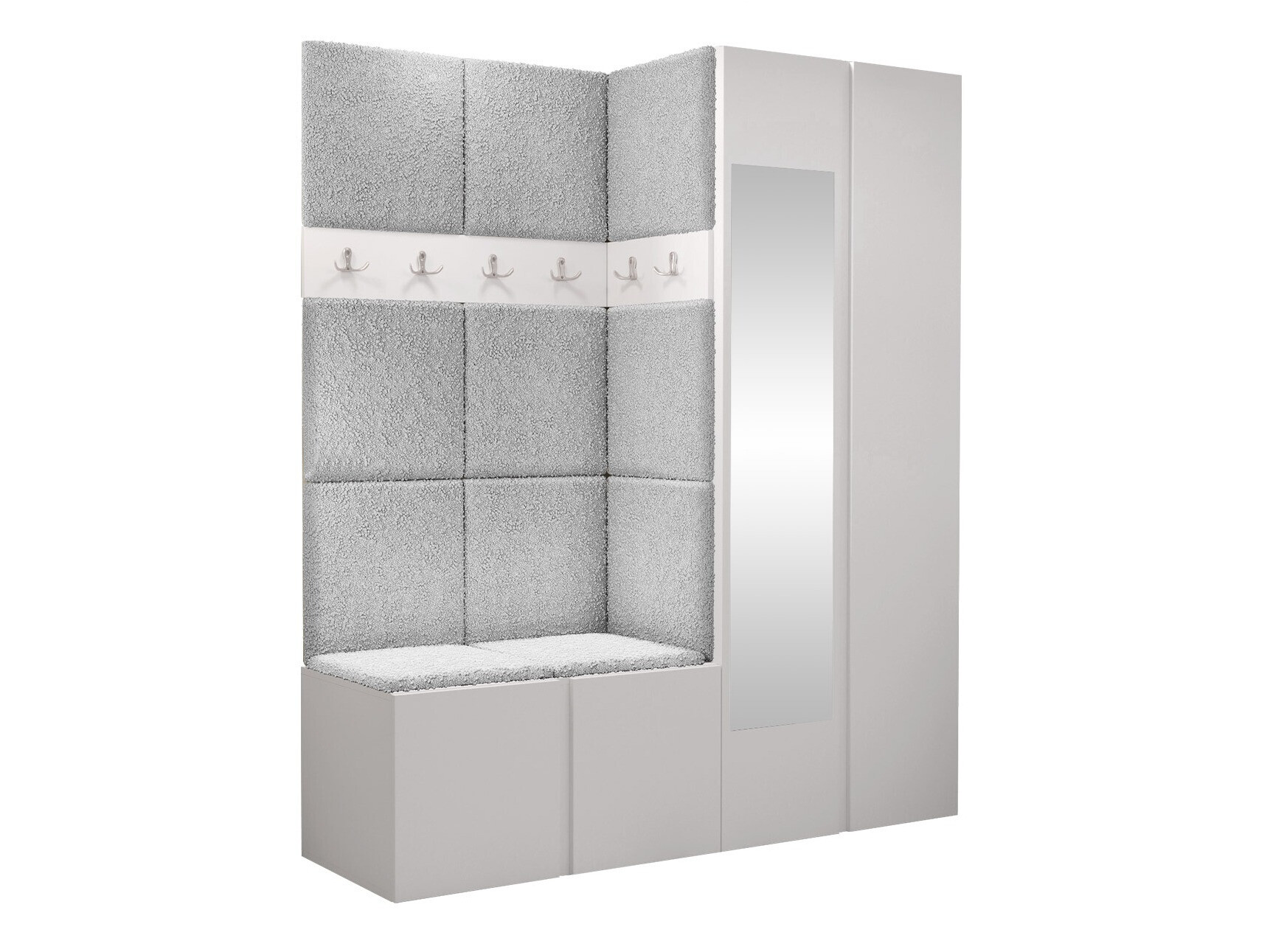 Set za hodnik Pinis X (Belo)