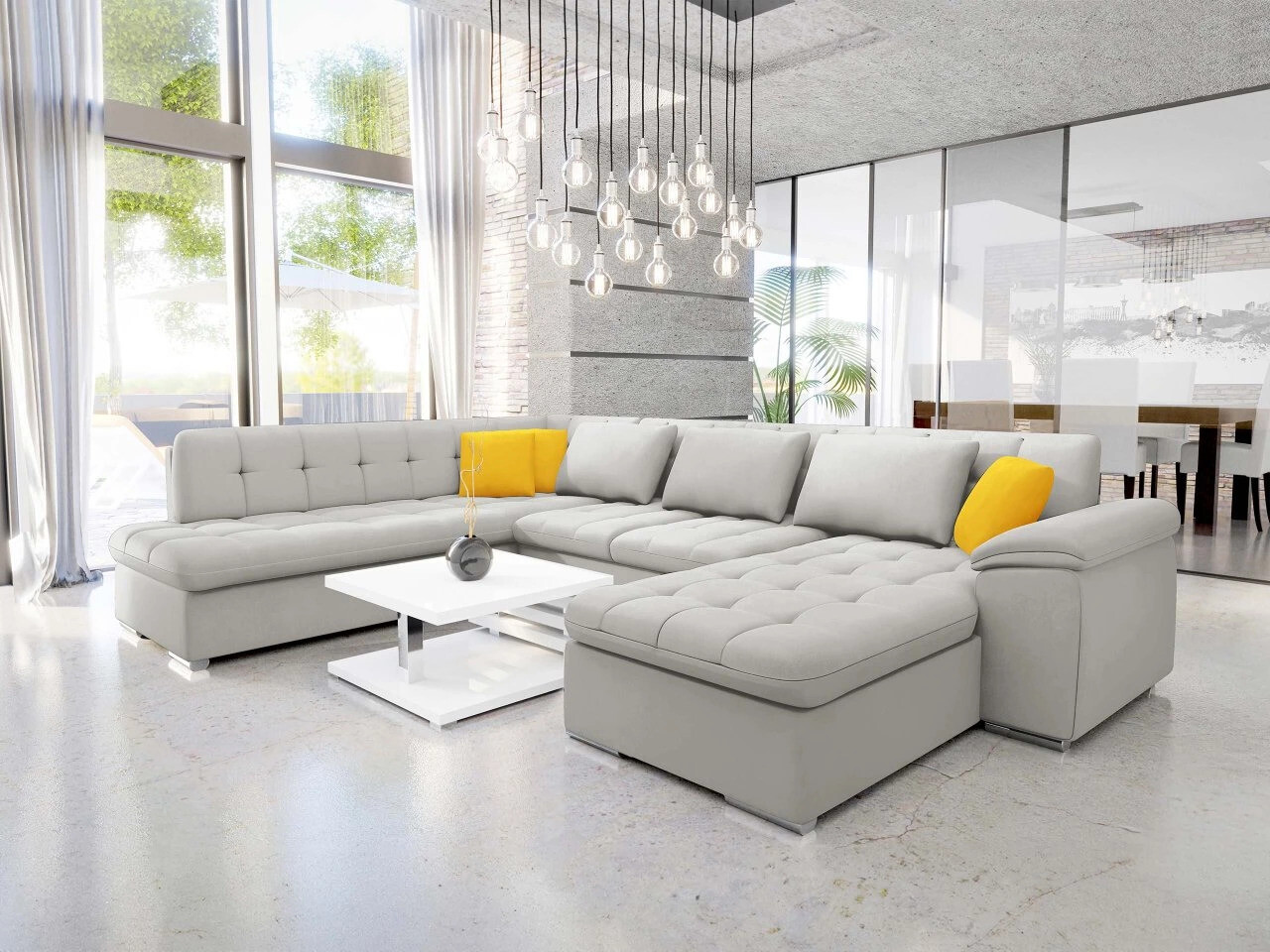 Ugaona sofa Comfivo 170 (Venus Velvet 2921 + Venus Velvet 2916)