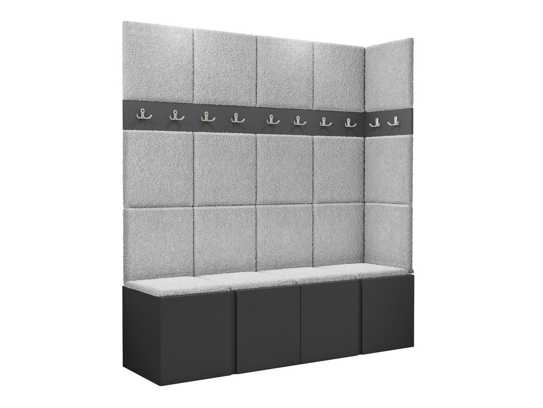 Set za hodnik Hartford 265 (Graphite)