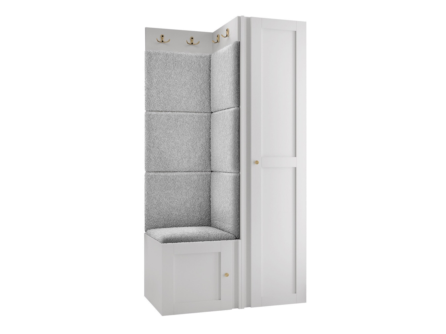 Set za hodnik Hartford 381 (Belo)