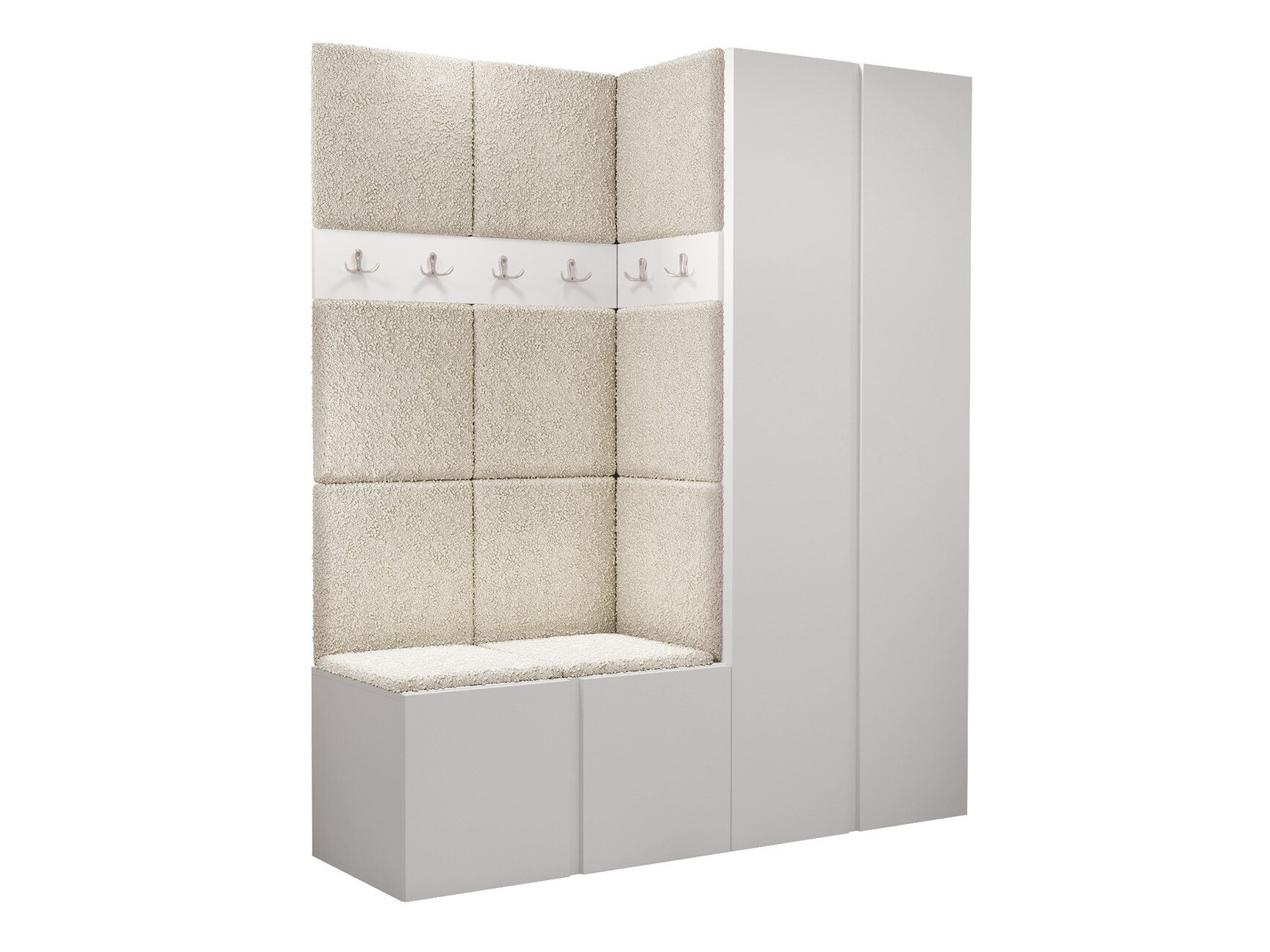 Set za hodnik Pinis III (Belo)