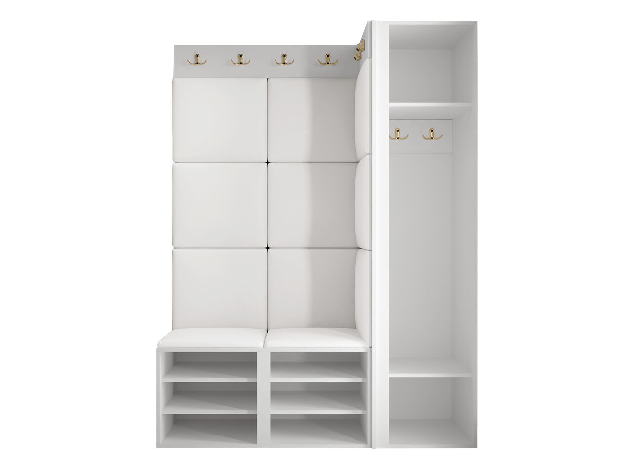 Set za hodnik Hartford 377 (Crno)