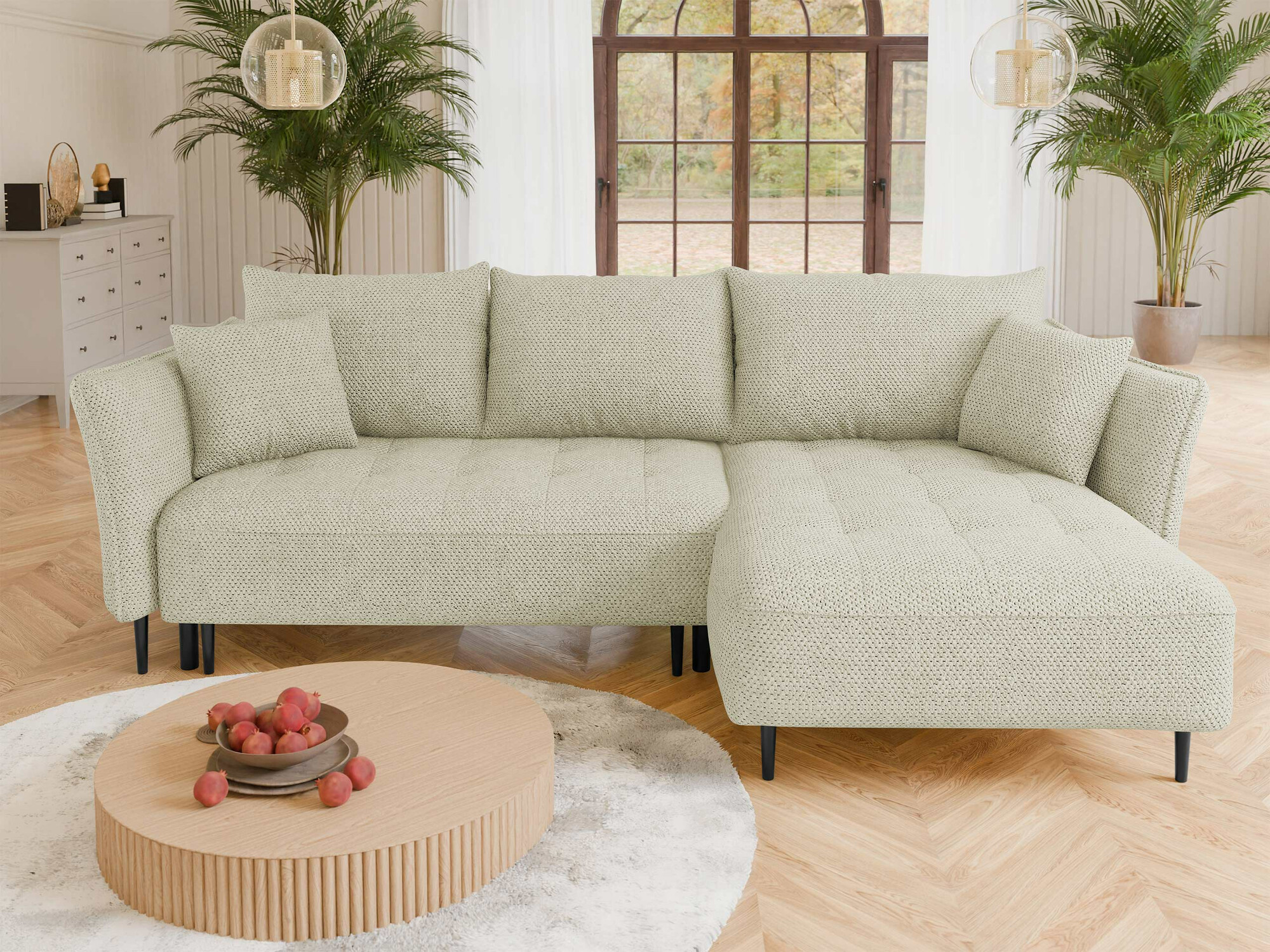 Ugaona sofa TrendyNest 102 (Onega 02)