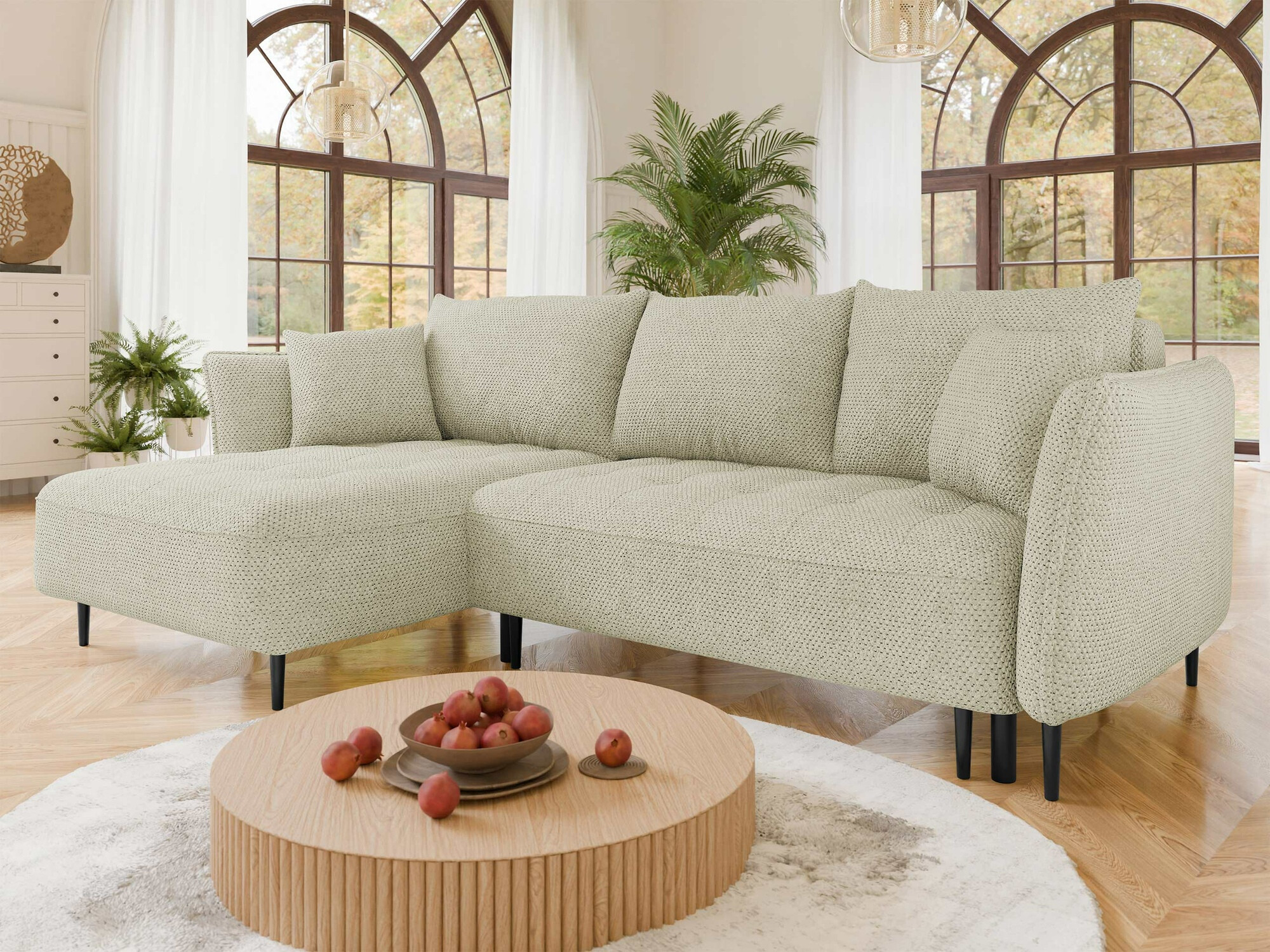 Ugaona sofa TrendyNest 102 (Onega 02)