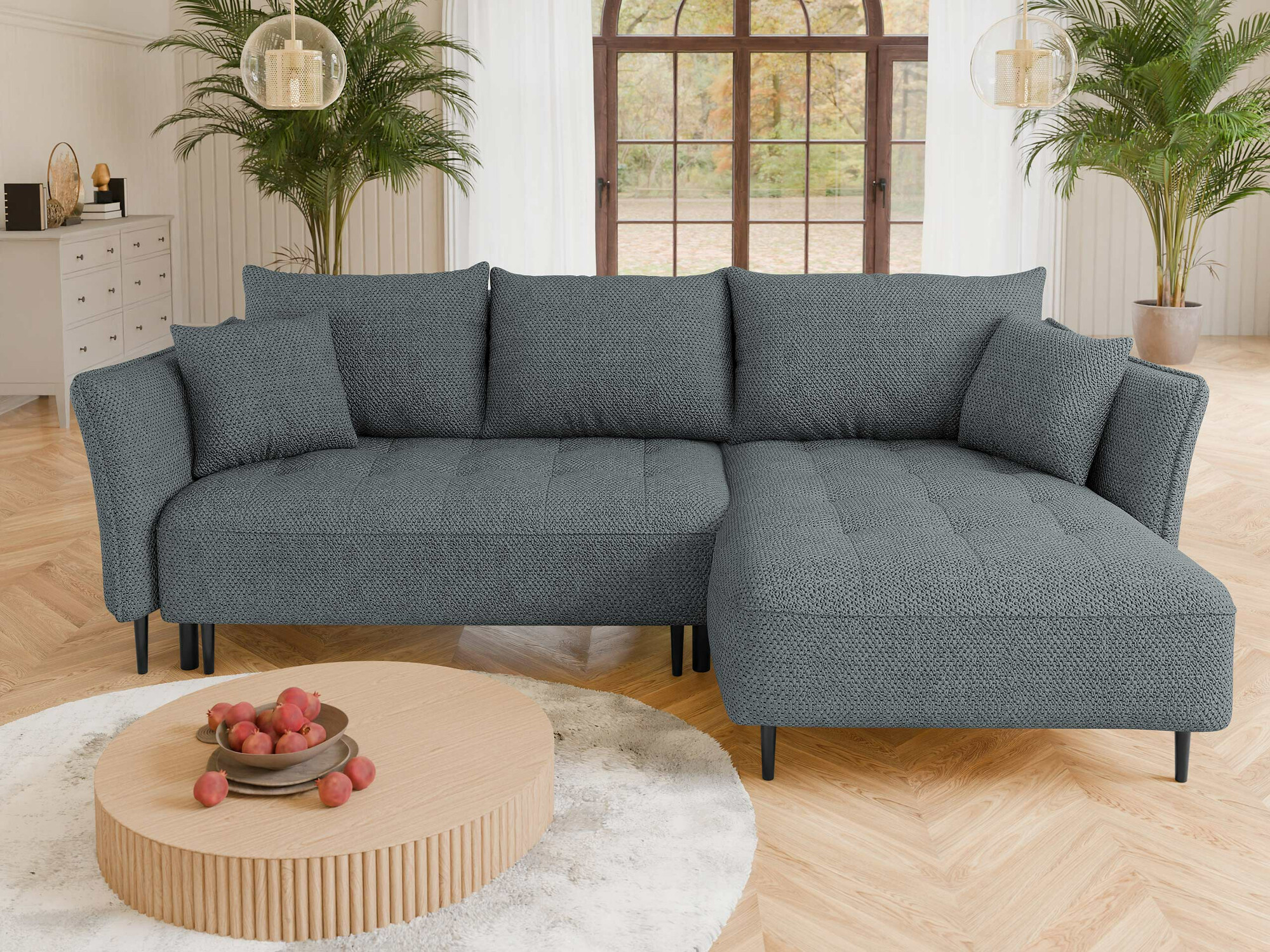 Ugaona sofa TrendyNest 102 (Onega 07)