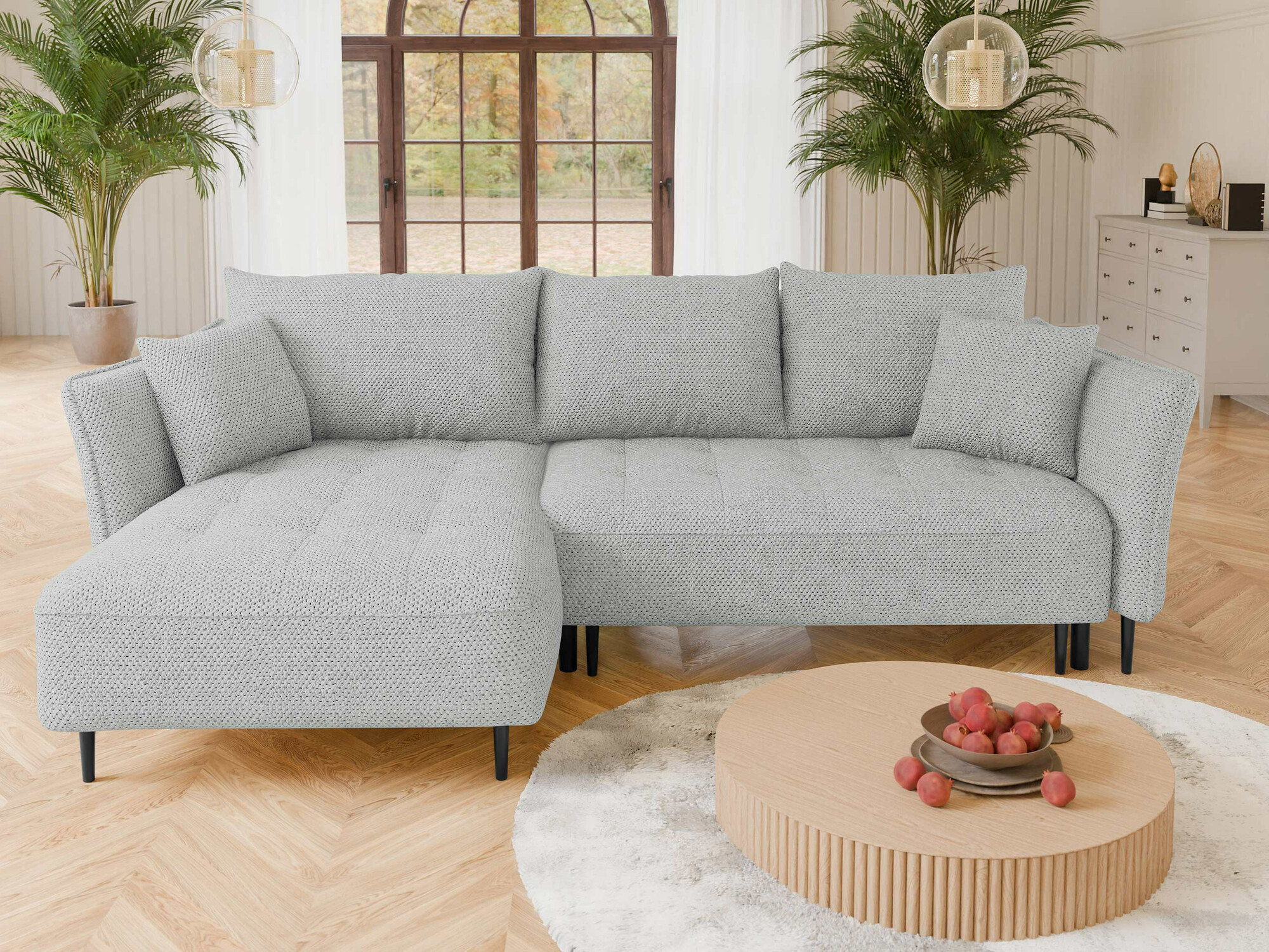 Ugaona sofa TrendyNest 102 (Onega 08)