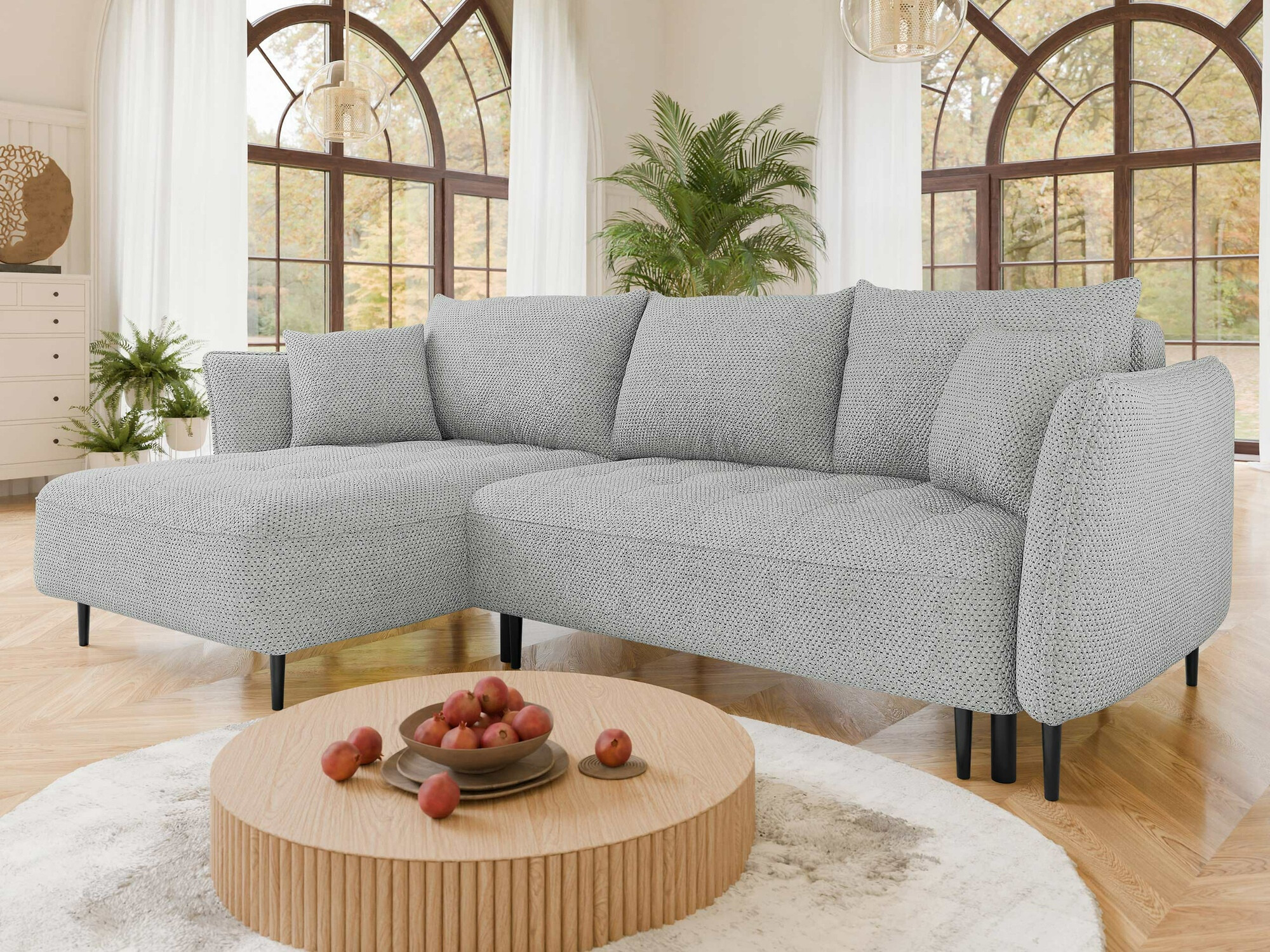 Ugaona sofa TrendyNest 102 (Onega 08)