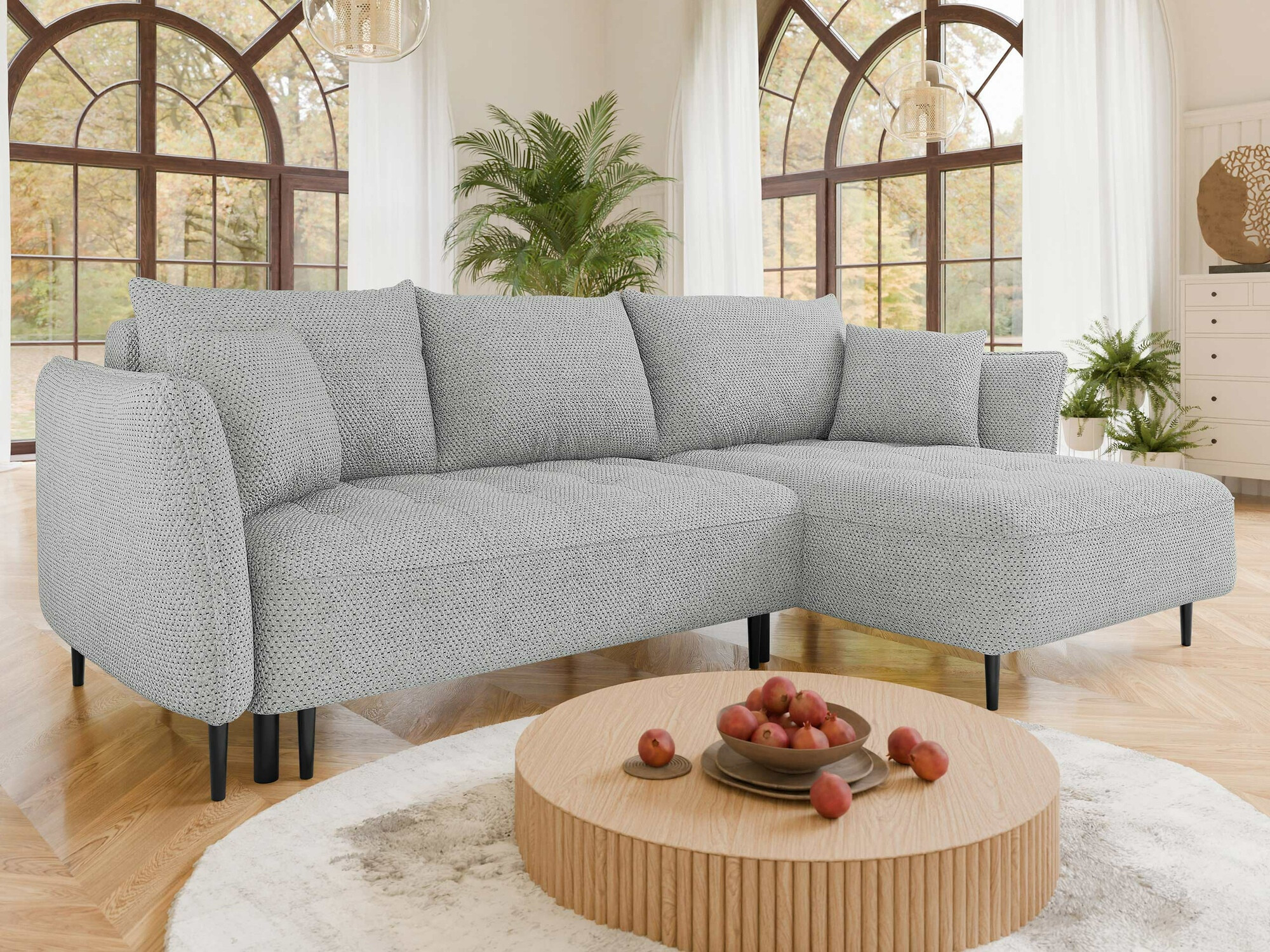 Ugaona sofa TrendyNest 102 (Onega 08)
