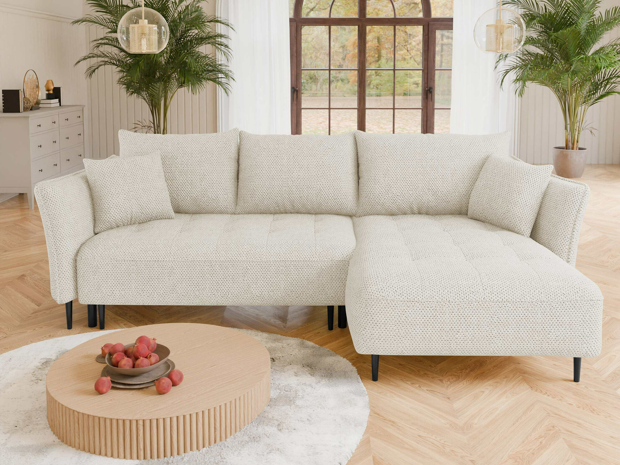 Ugaona sofa TrendyNest 102 (Onega 14)