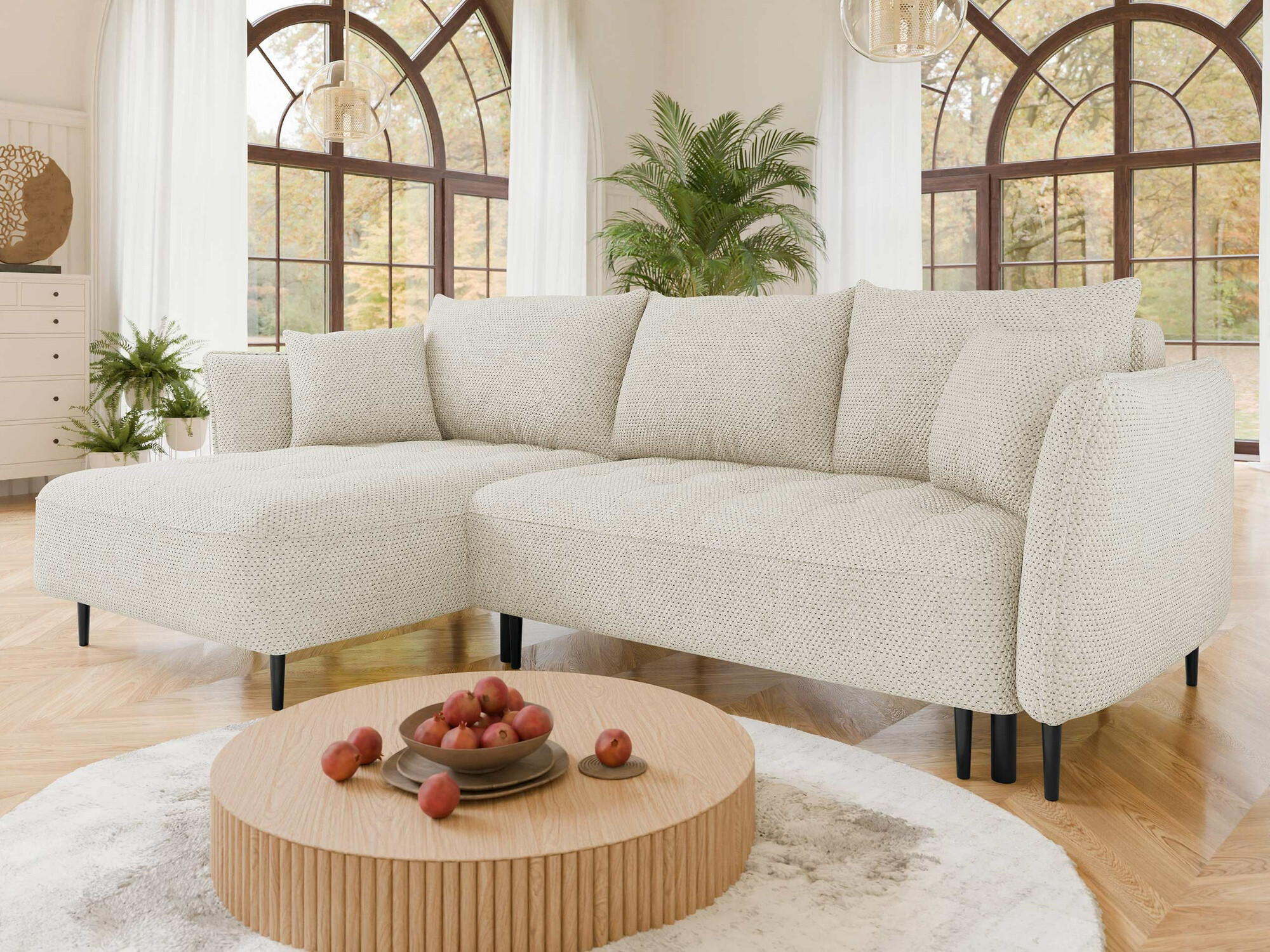 Ugaona sofa TrendyNest 102 (Onega 14)