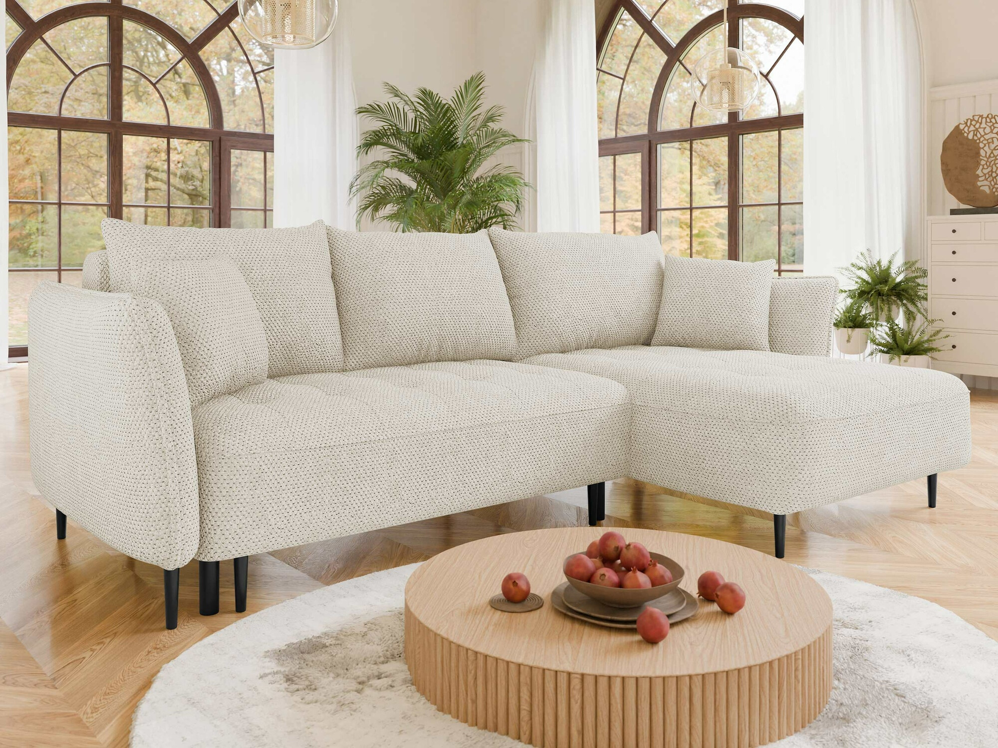 Ugaona sofa TrendyNest 102 (Onega 14)