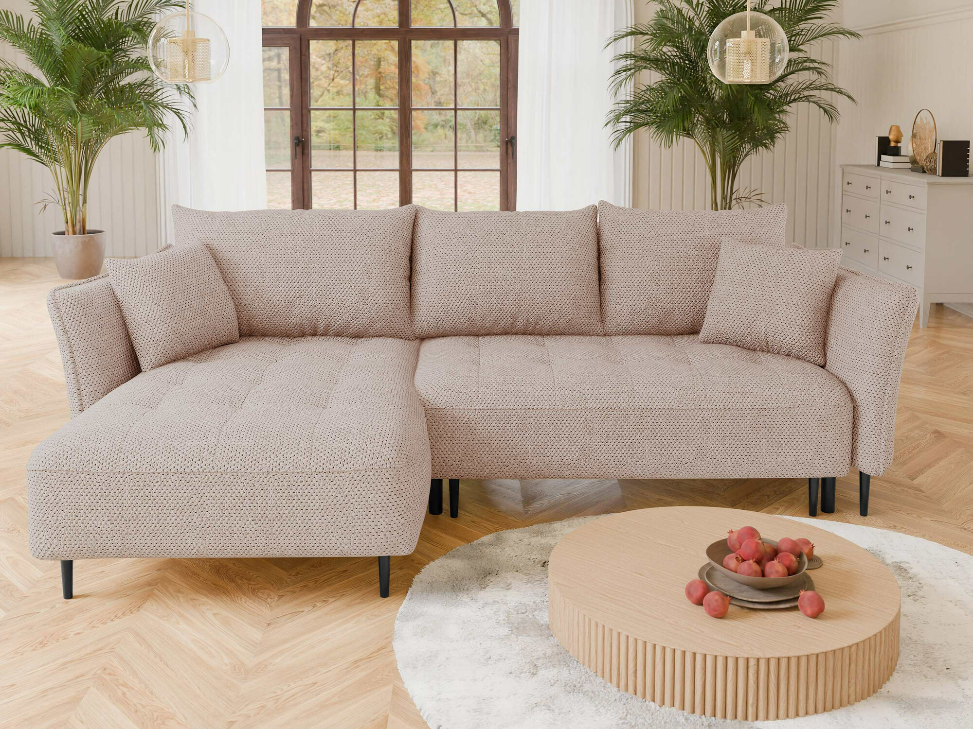 Ugaona sofa TrendyNest 102 (Onega 15)