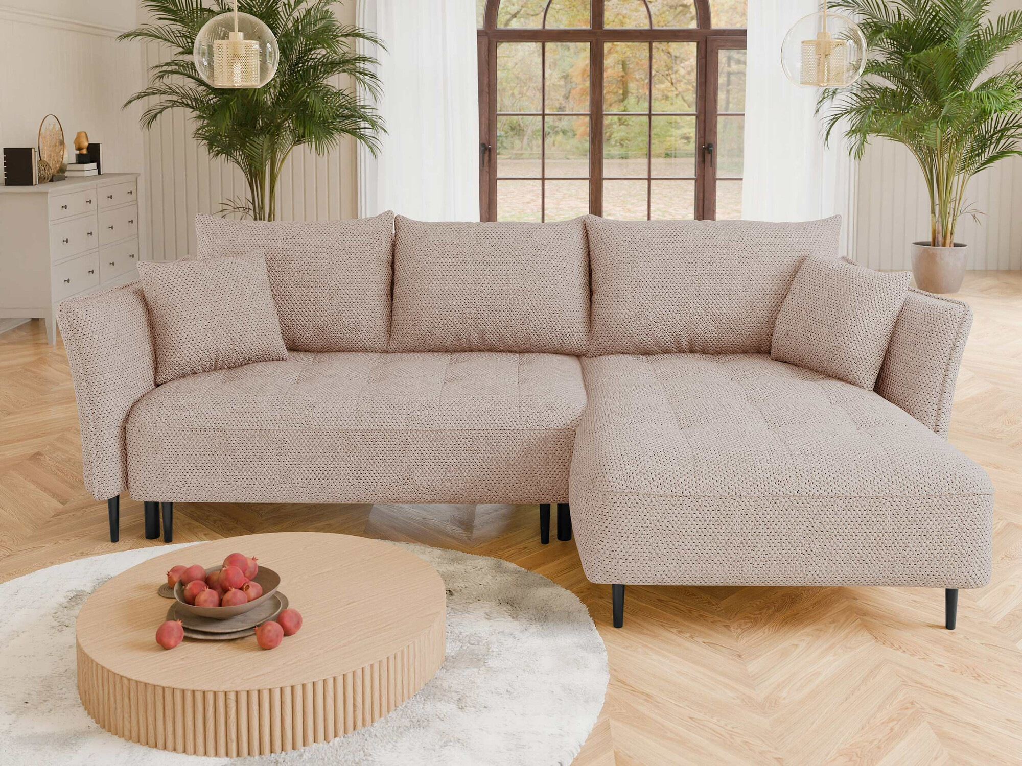 Ugaona sofa TrendyNest 102 (Onega 15)