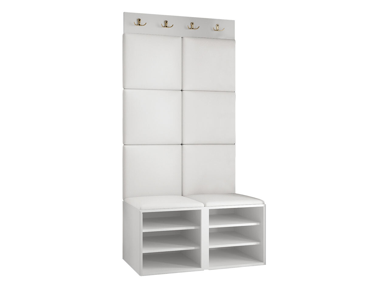 Set za hodnik Hartford 383 (Belo)