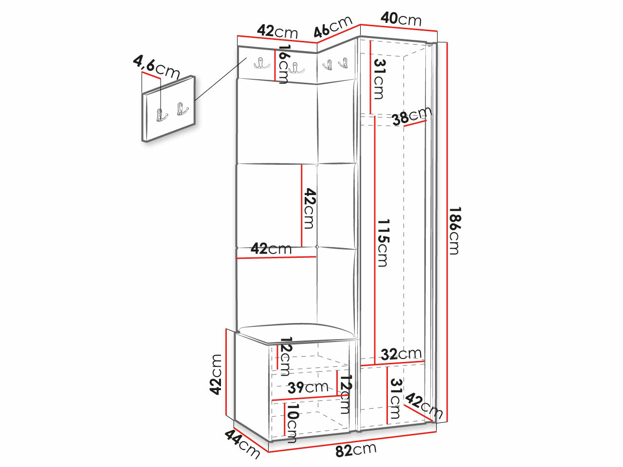 Set za hodnik Hartford 391 (Abriamo 3)