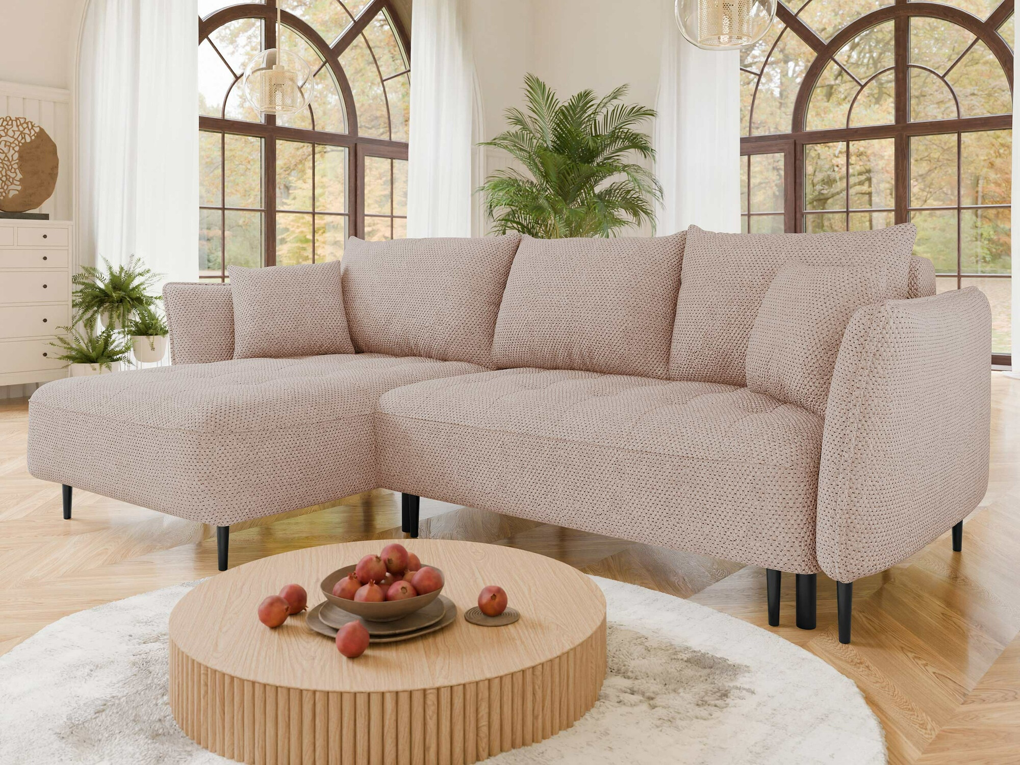 Ugaona sofa TrendyNest 102 (Onega 15)