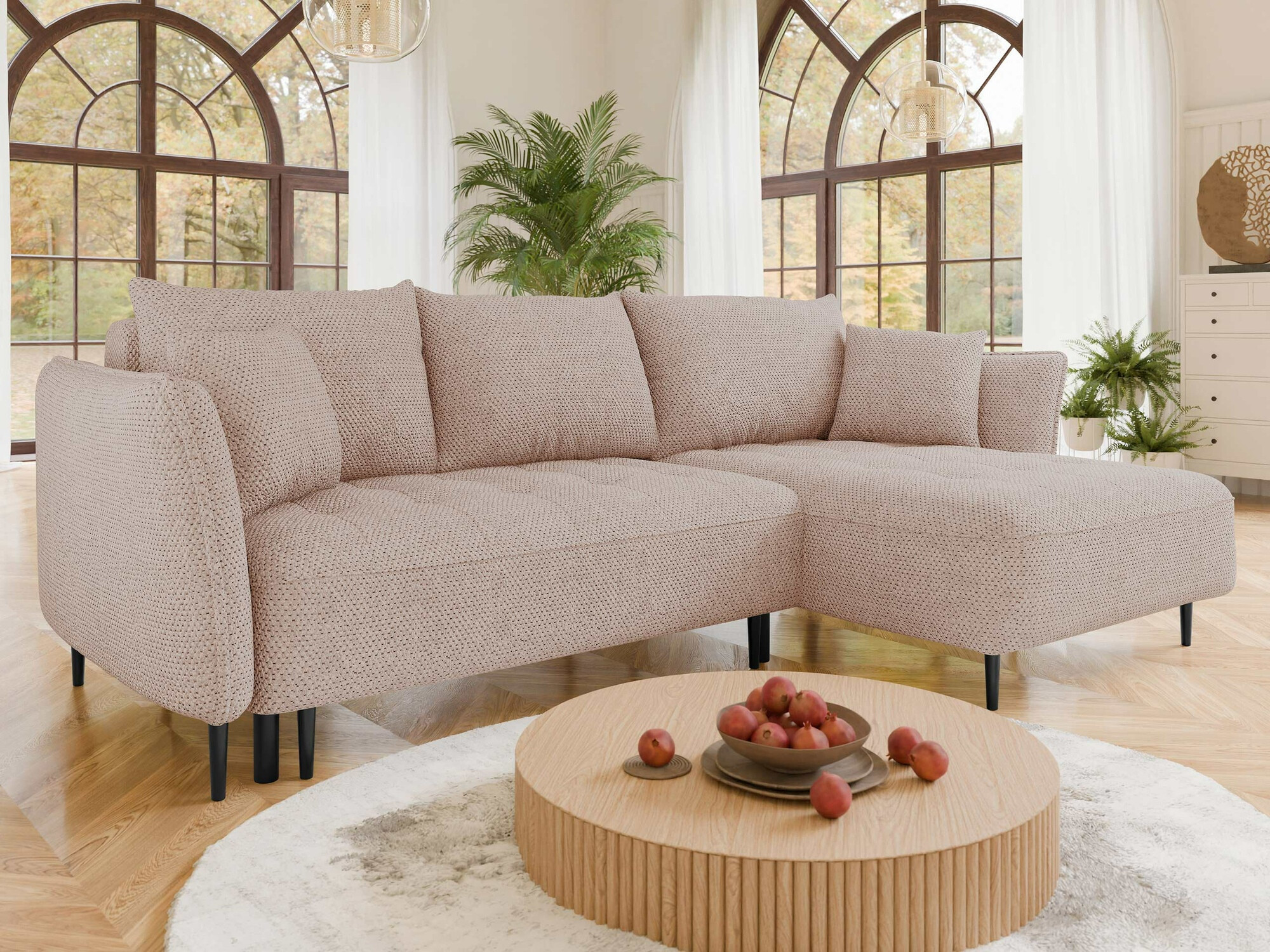 Ugaona sofa TrendyNest 102 (Onega 15)