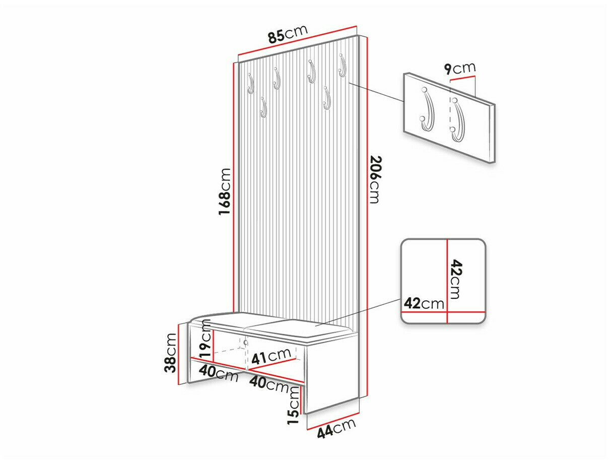 Set za hodnik Hartford 321 (Abriamo 3)