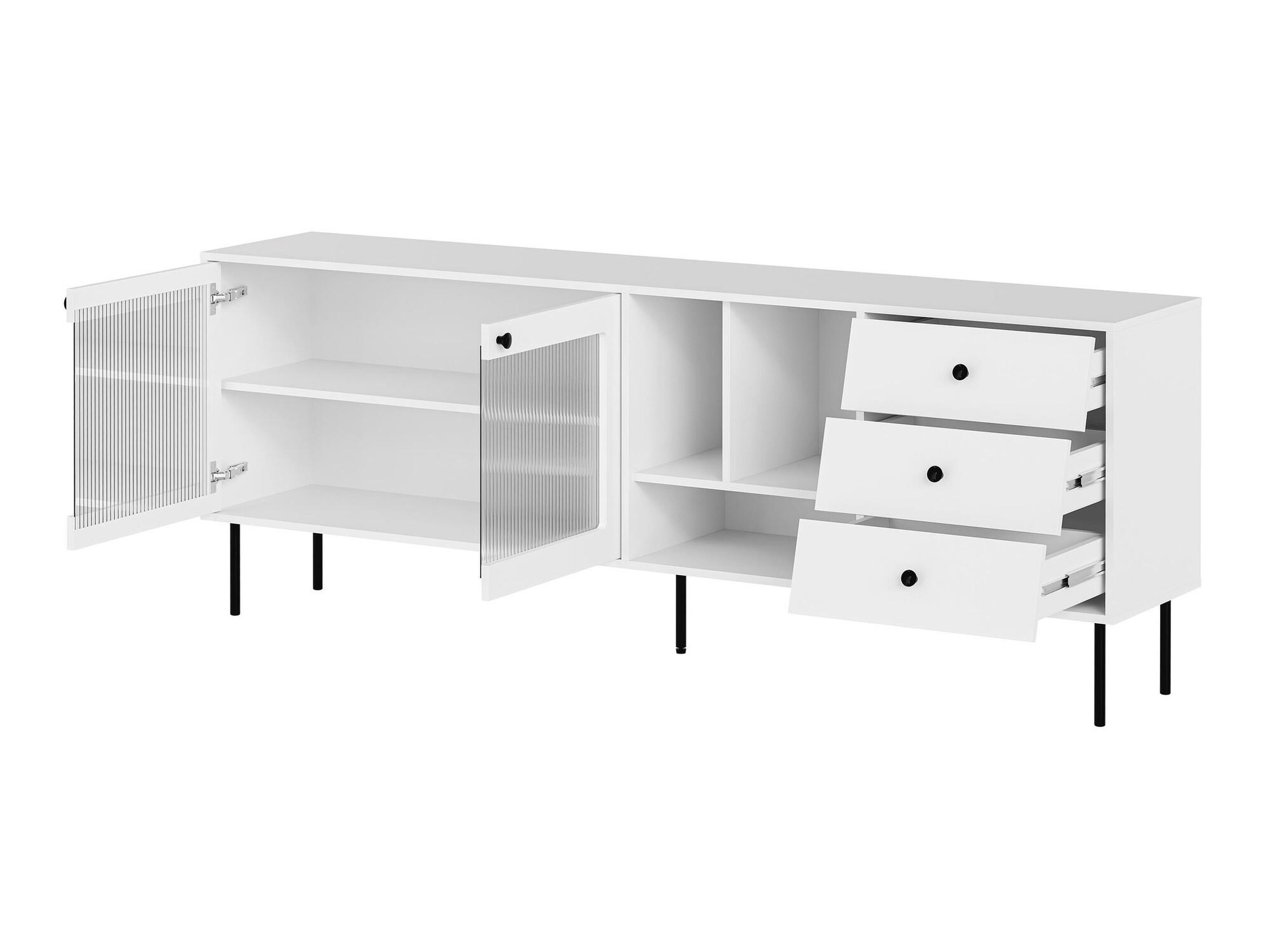 Komoda Feletri 104 (Crno)