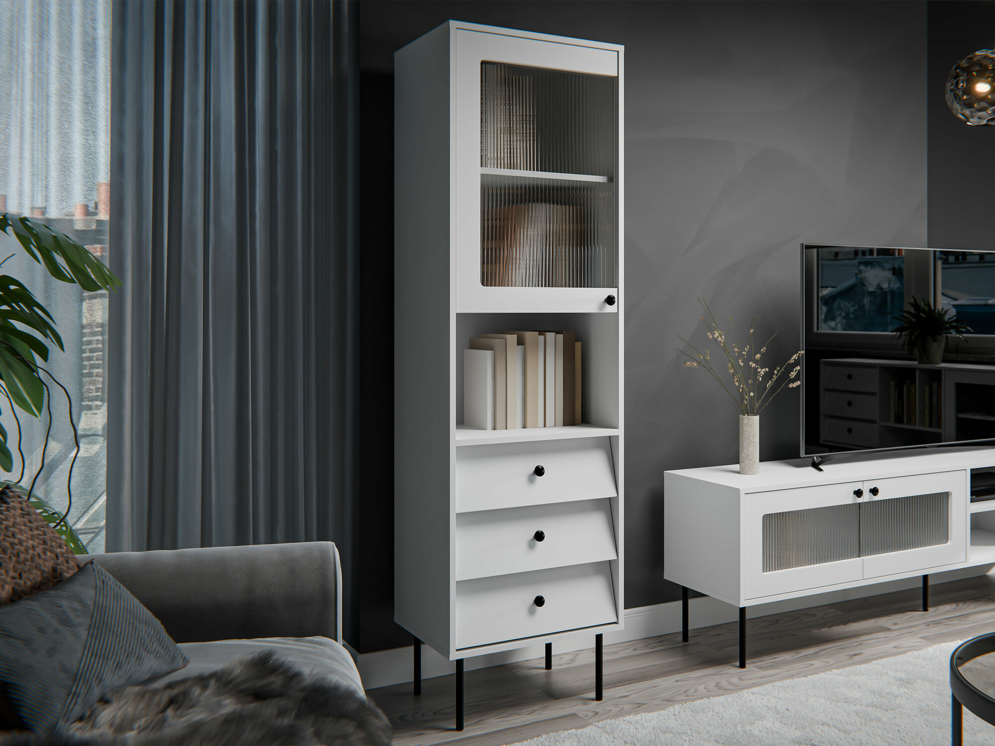 Polica Feletri 105 (Belo)