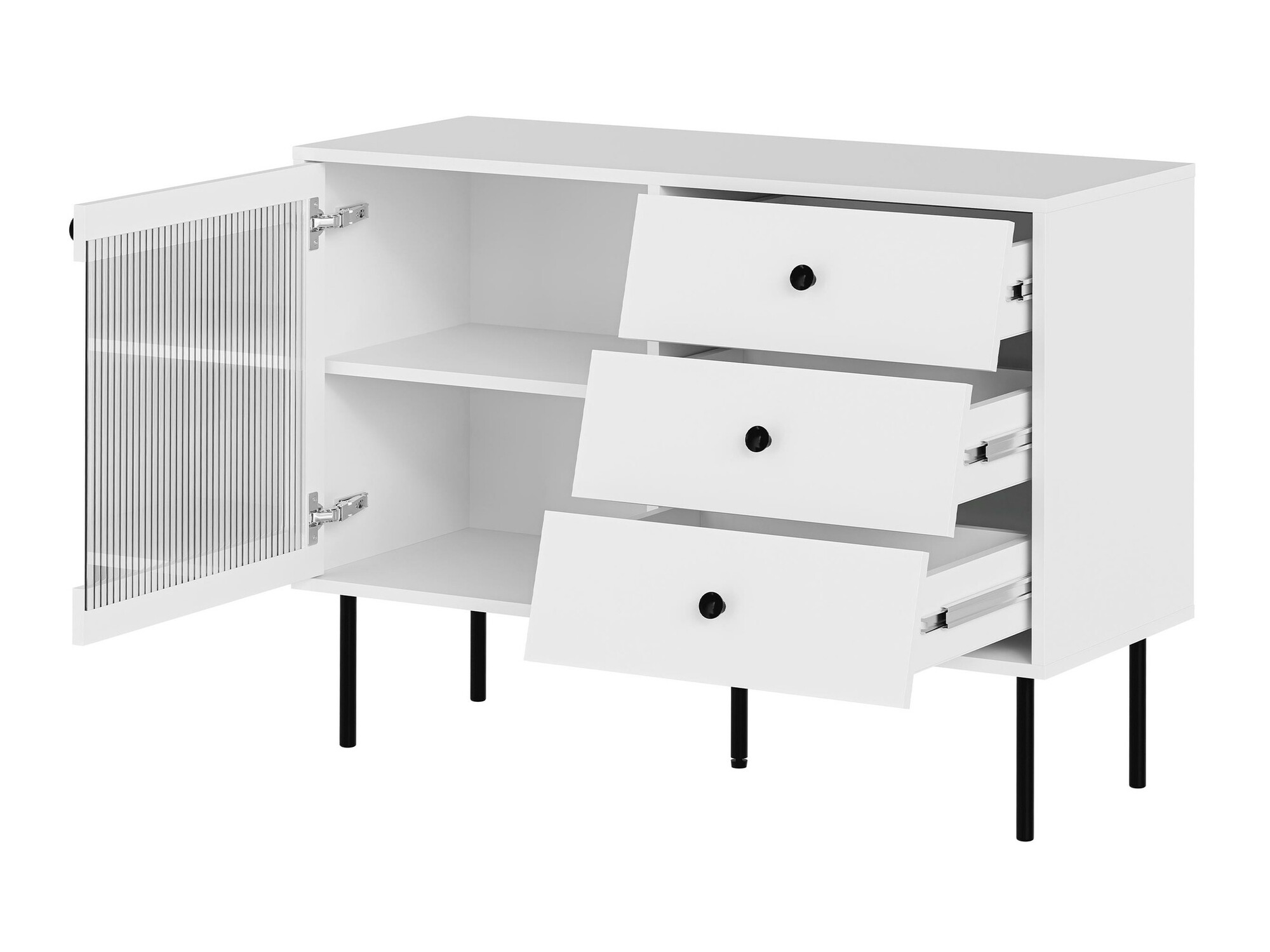 Set za dnevnu sobu Feletri 108 (Belo)