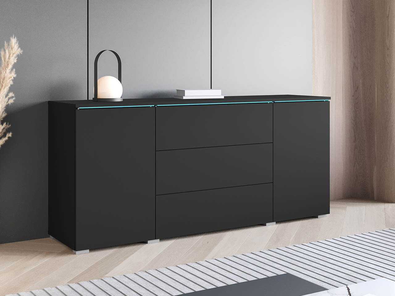 Komoda Sarasota 142 (Graphite)