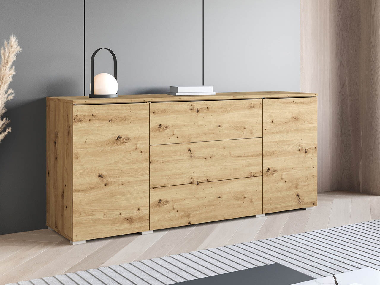 Komoda Sarasota 142 (Zanatski hrast)