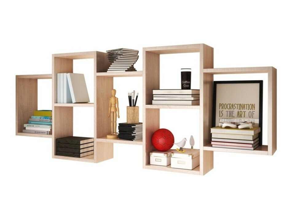 Zidna polica Sarasota 103 (Sonoma hrast)