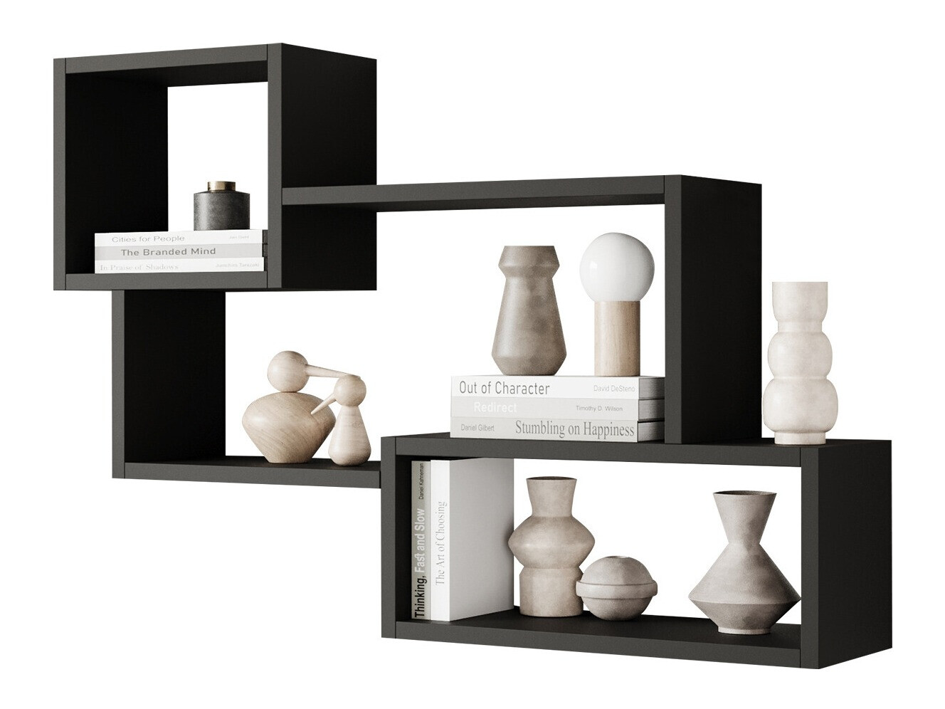 Zidna polica Sarasota 106 (Graphite)