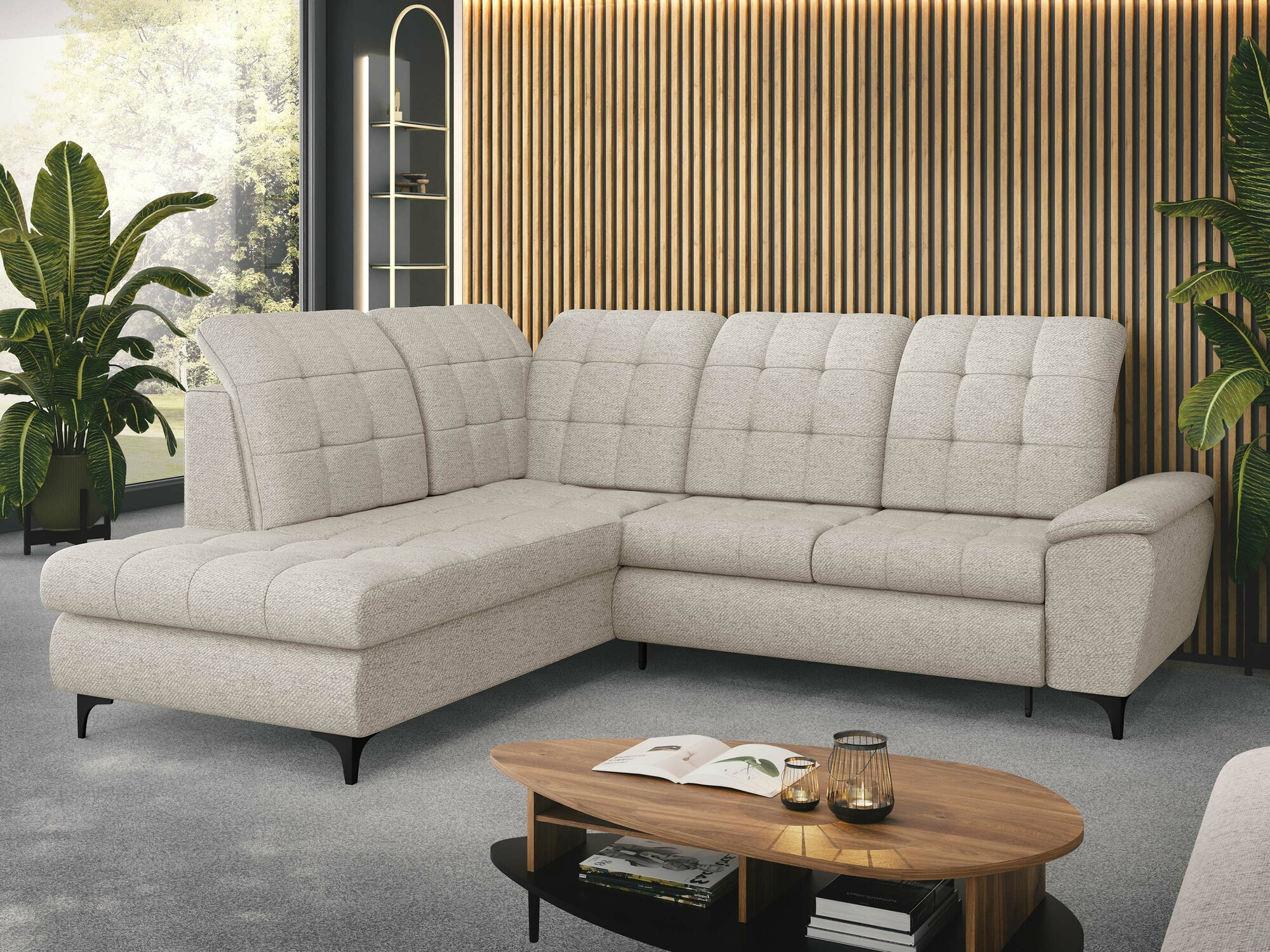 Ugaona sofa Sanford 101 (Neve 03)