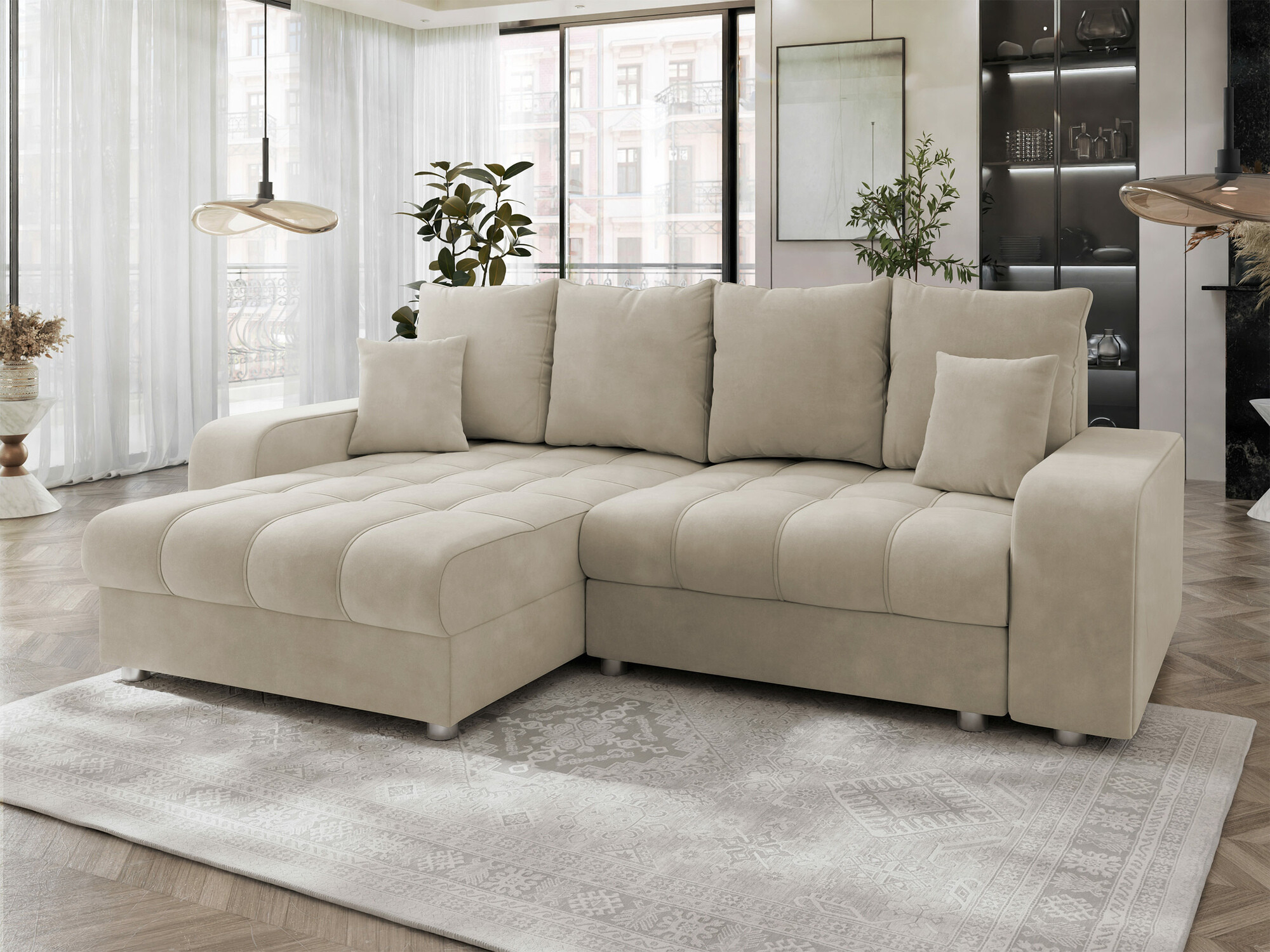 Ugaona sofa Sanford 102 (Manila 02)