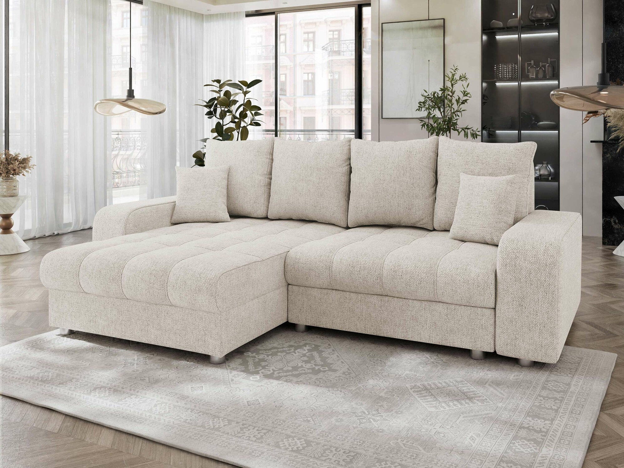 Ugaona sofa Sanford 102 (Neve 03)