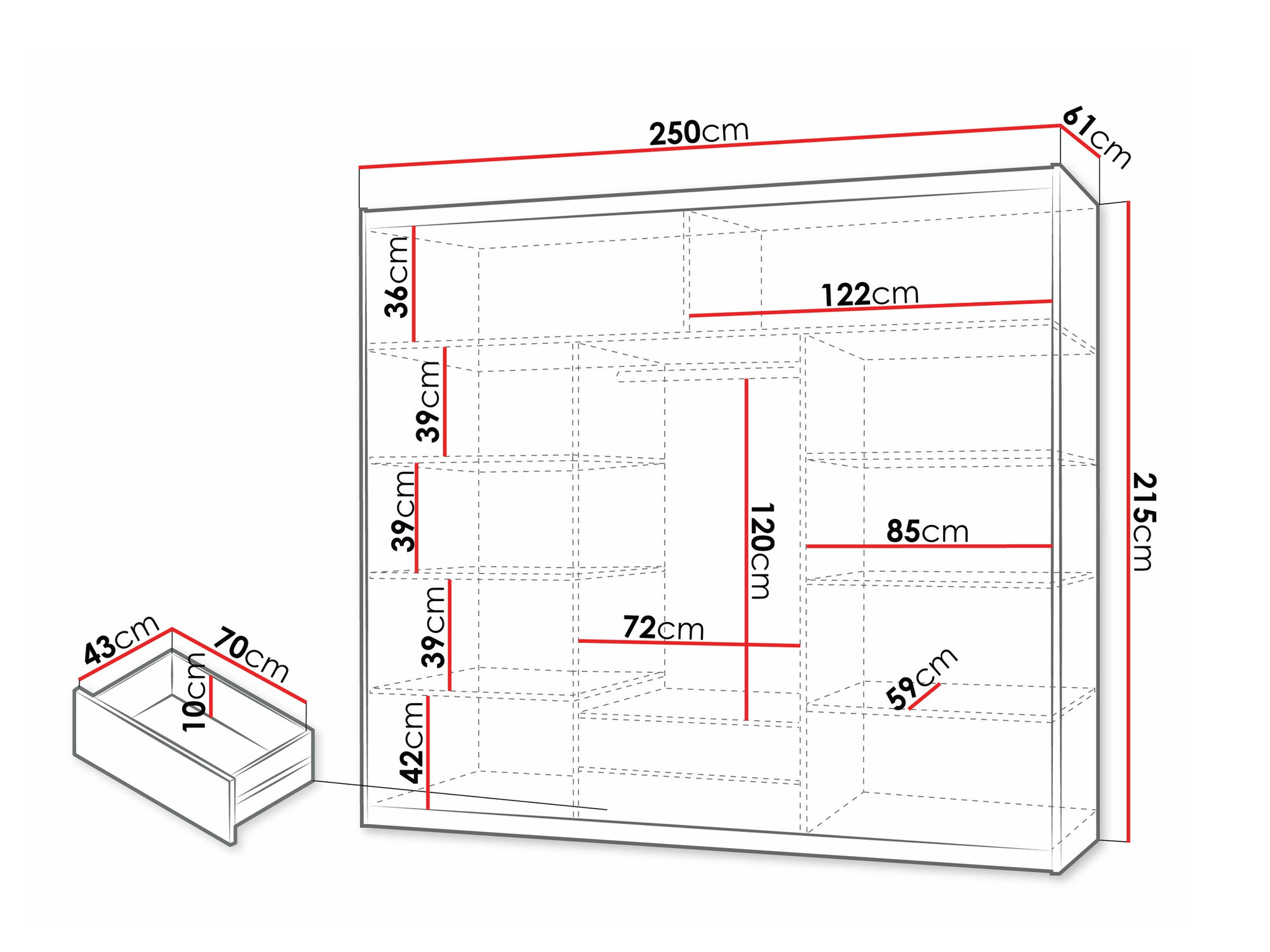 Ormar Honolulu 119 (Belo)